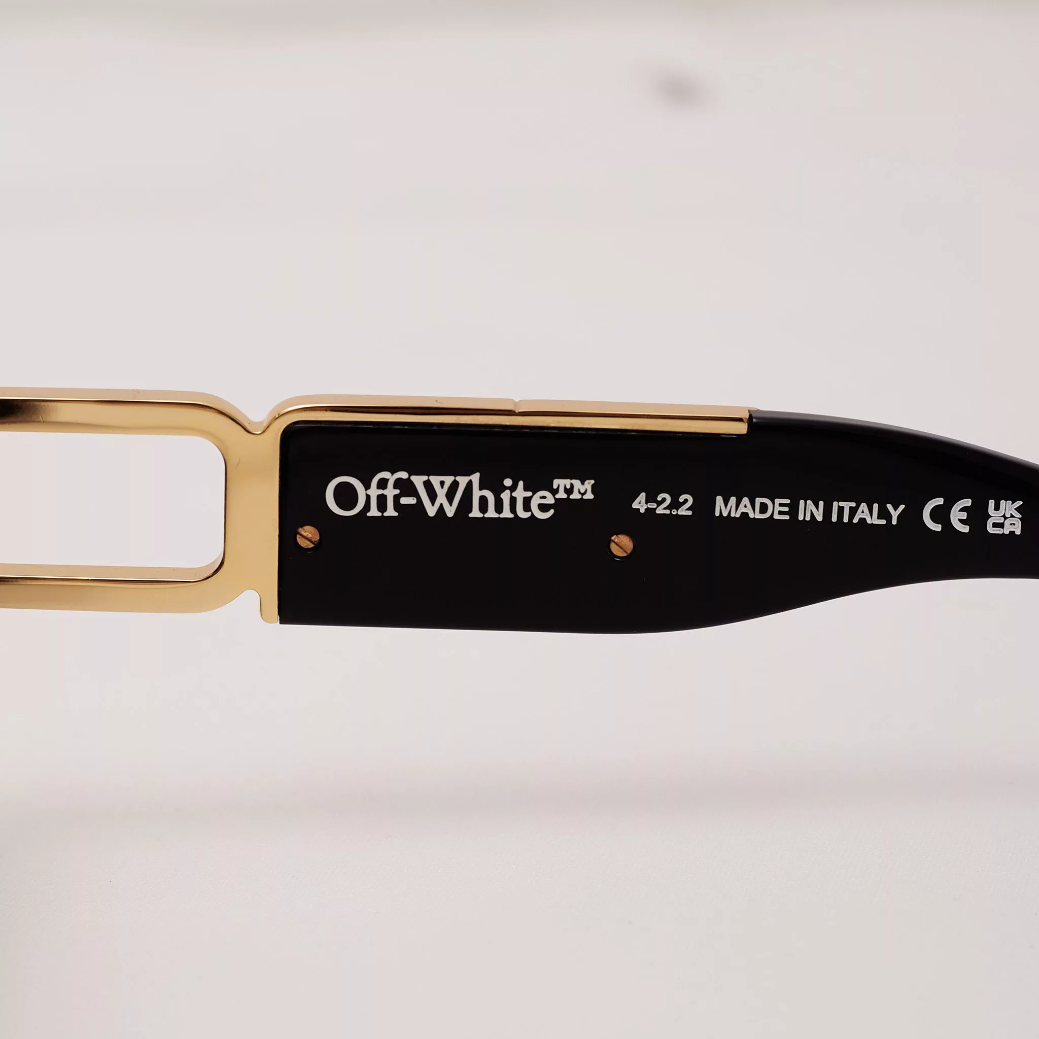 Off-White Sunglasses Off-White OFF WHITE Boston Rectangular Frame Sunglasses BLACK