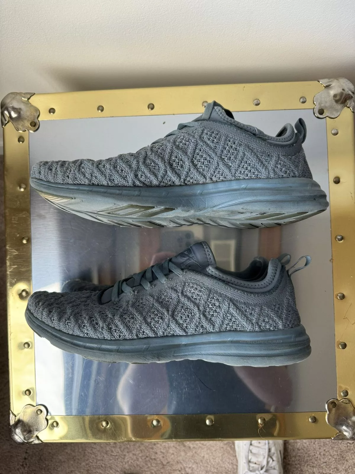 Athletic Propulsion Labs Low Top Sneakers Athletic Propulsion Labs APL Techloom Phantom Athletic Shoes Blue