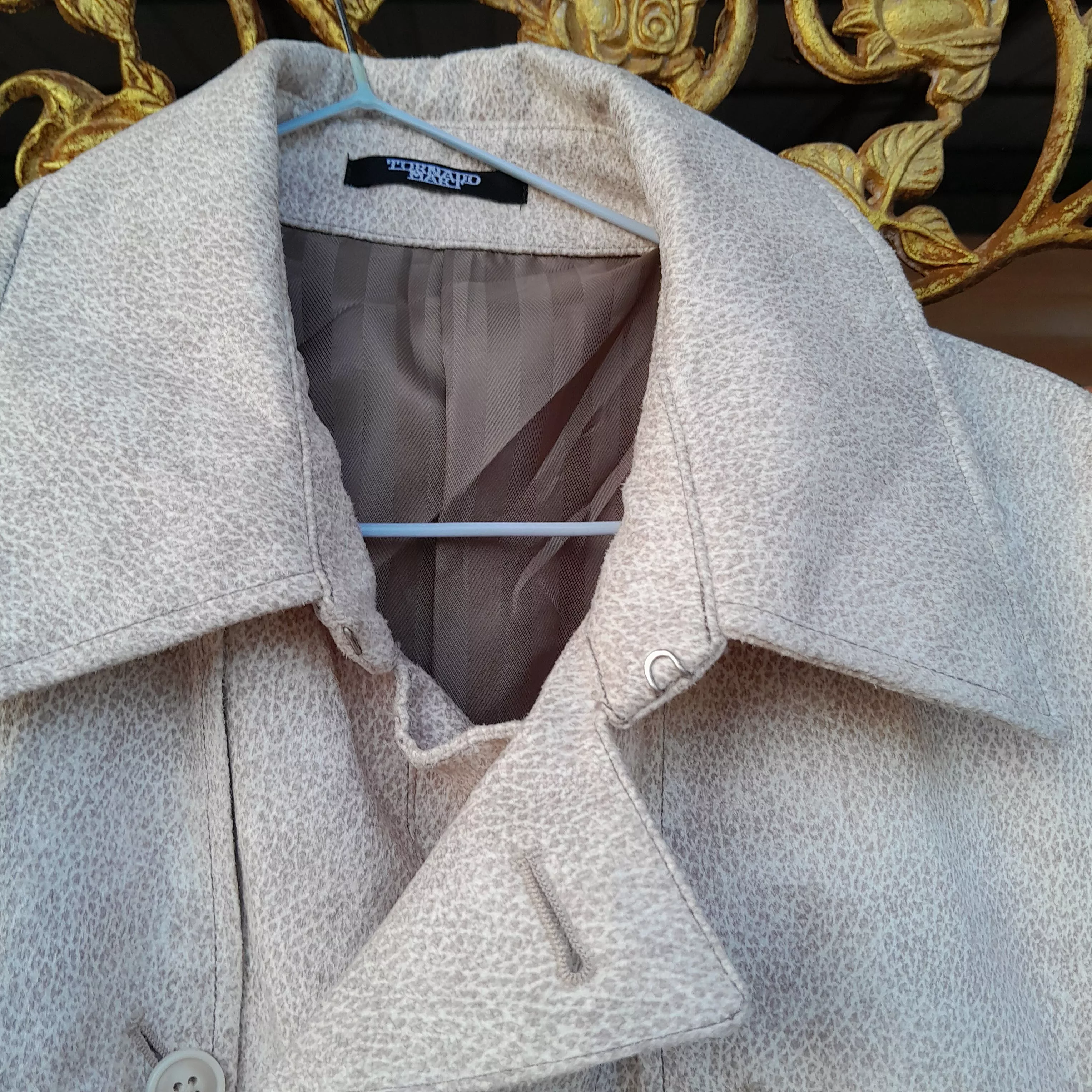Tornado Mart Light Jackets ❗FINAL DROP❗TORNADO MART POLYSTER TRENCH COAT UNISEX Multi Avant-Garde