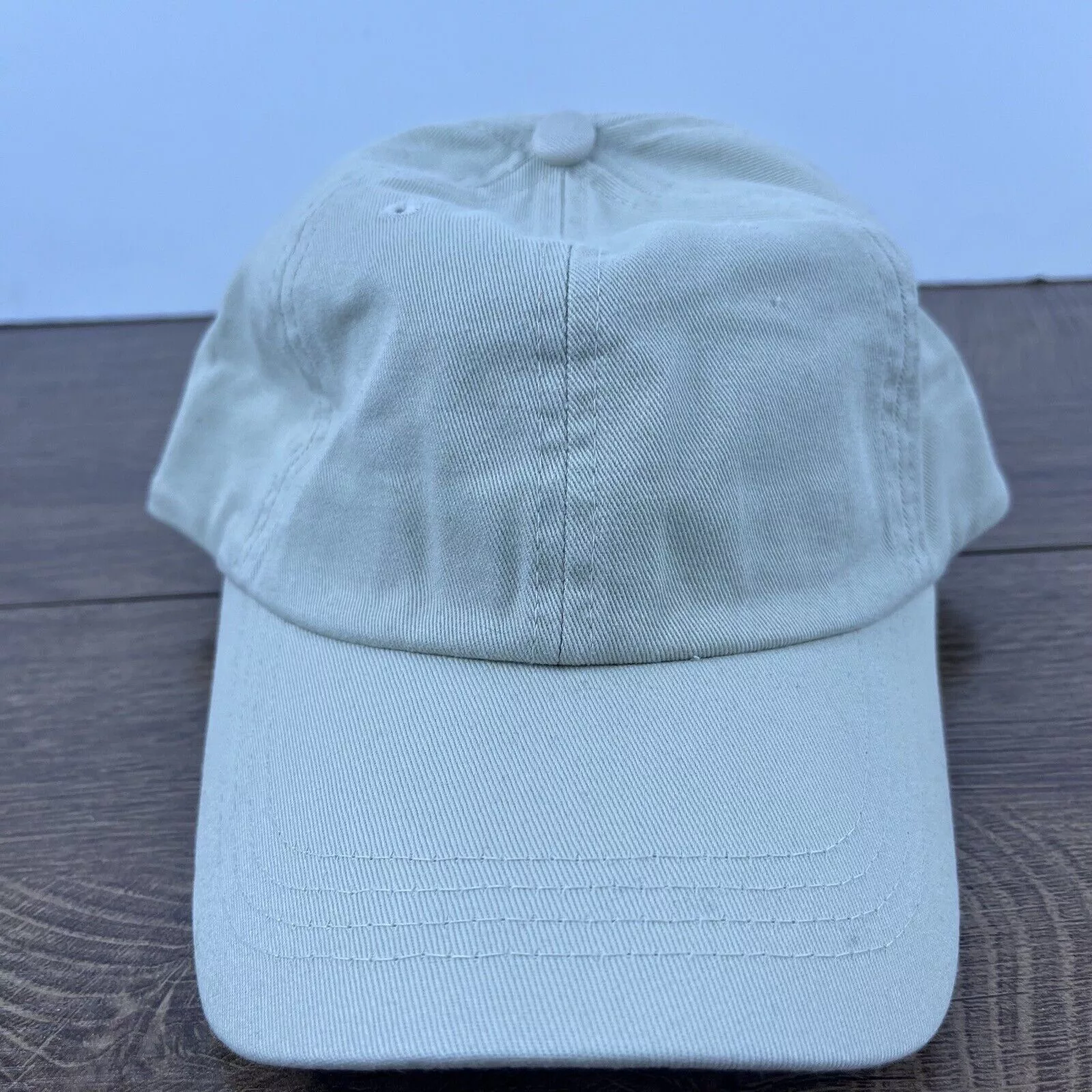 Other Hats Other Plain Tan Hat Brown Adjustable Hat Tan Adult Size Hat