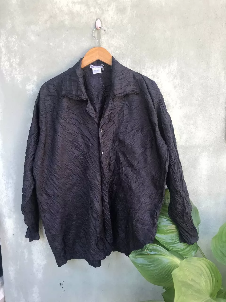 Issey Miyake Shirts Button Ups Issey Miyake button Black