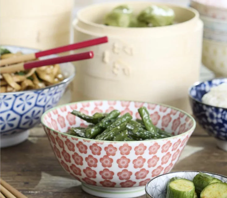 Japanese Modern 6" Bowl 16 oz