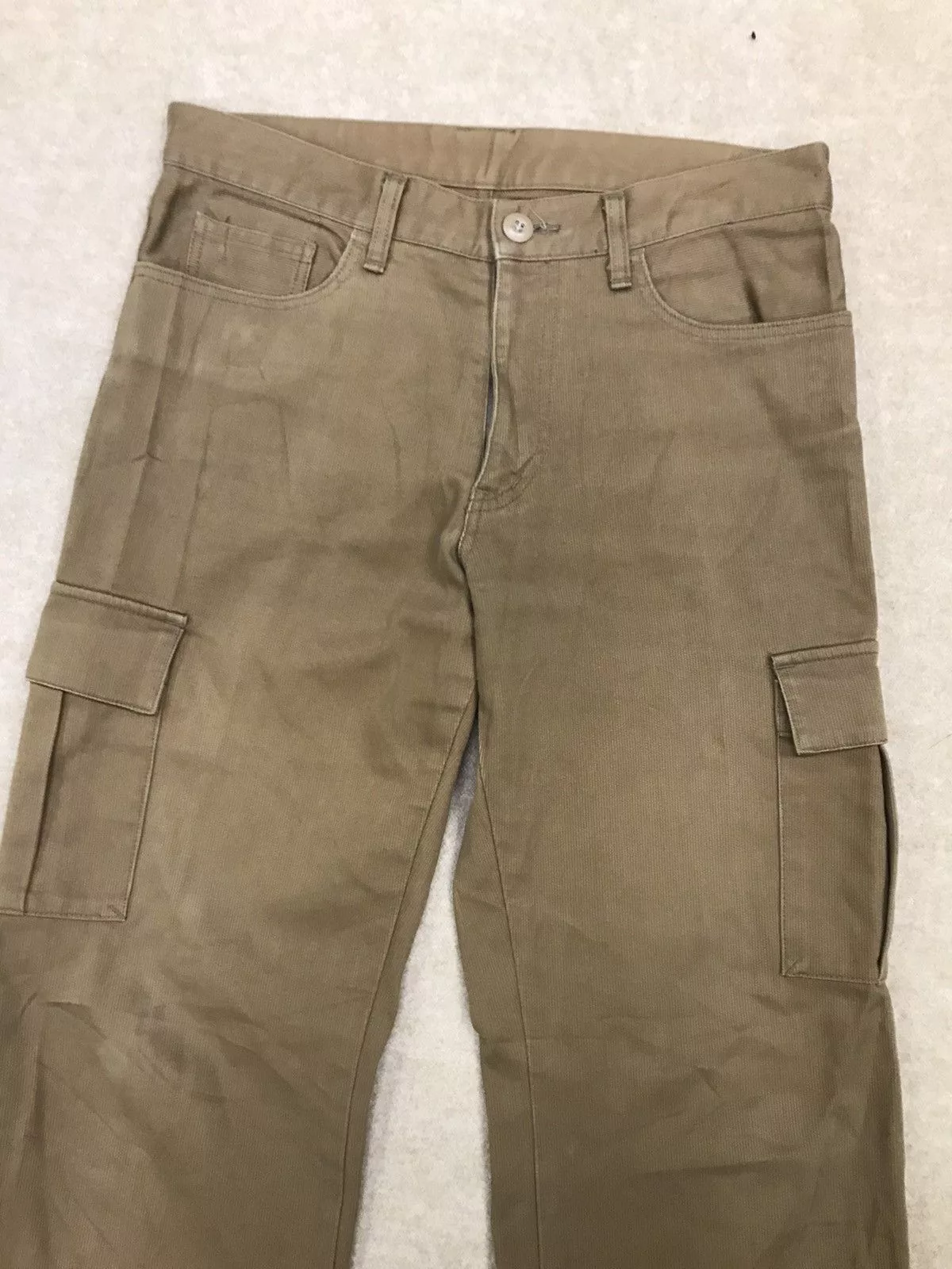 Boycott Pants Boycott × Japanese Brand BOYCOTT Cargo Trouser Pant Size 32x33 Brown
