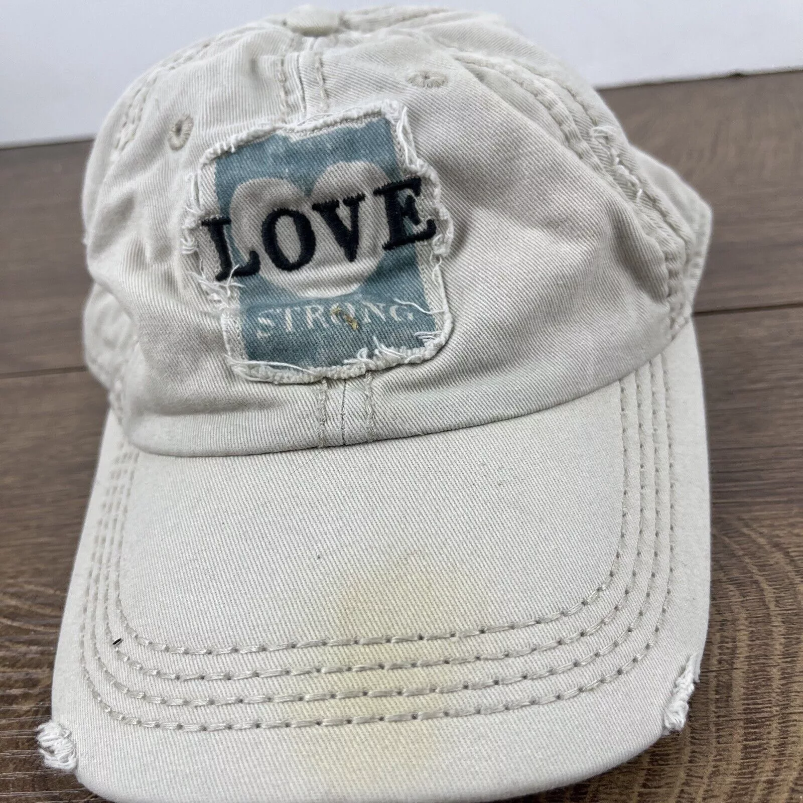Other Hats Other Love Strong Hat Love Strong Hat Tan Brown Hat Adjustable Tan