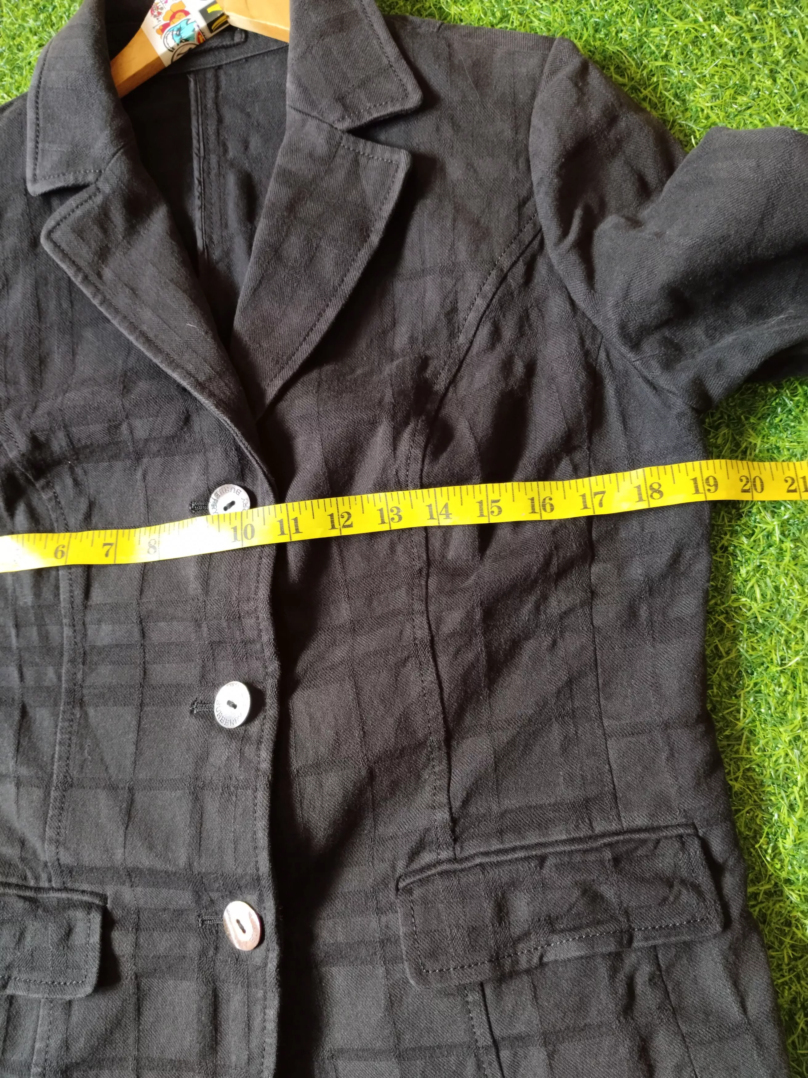 Burberry Formal Shirting BURBERRY COATS Black Luxury