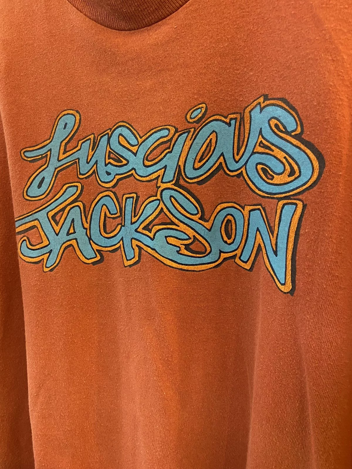 Band Tees Short Sleeve T Shirts Band Tees × Vintage VINTAGE LUSCIOUS JACKSON NATURAL INGREDIENTS T-SHIRT LARGE
