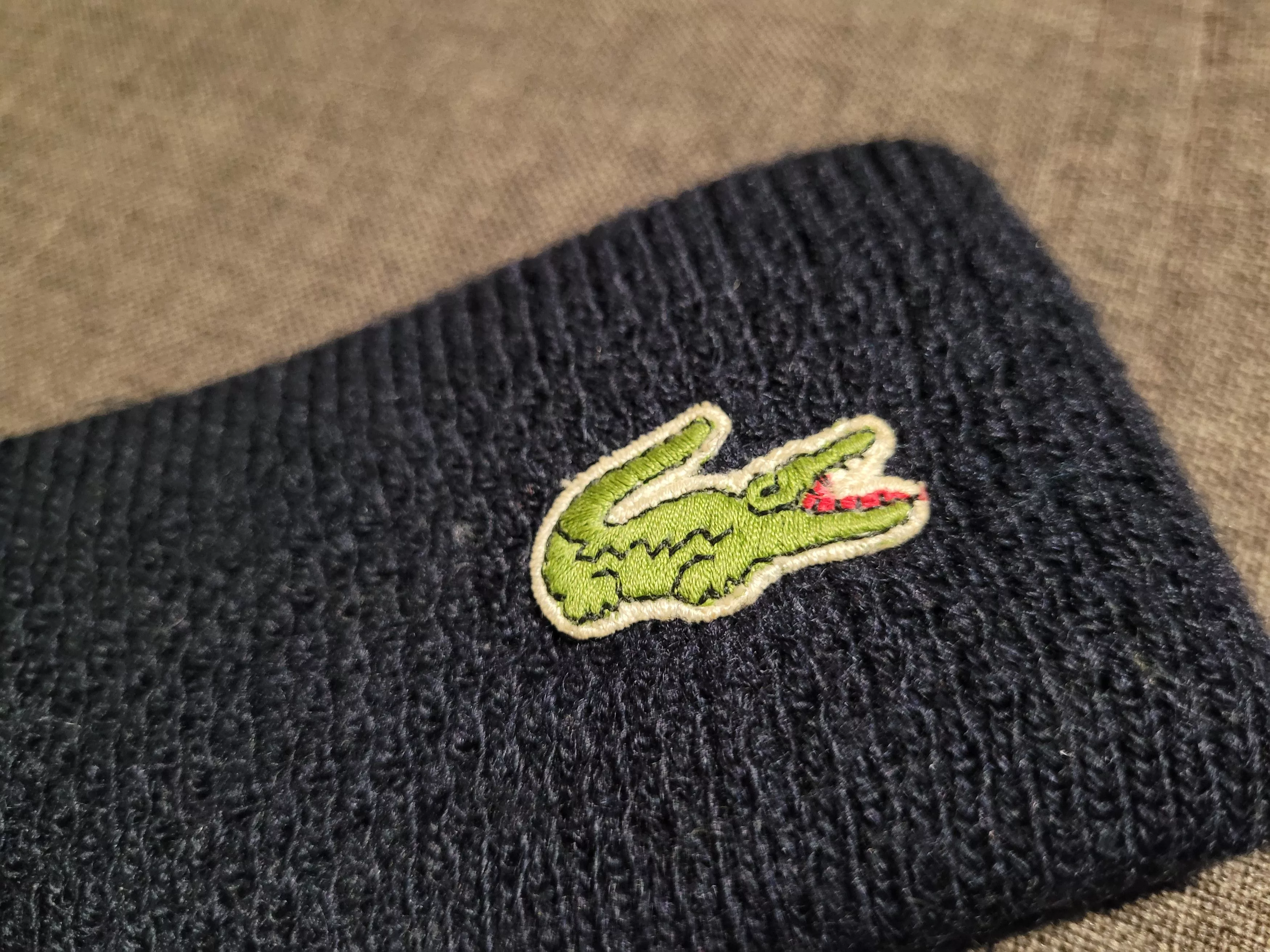 Lacoste Hats Lacoste × Vintage headband Lacoste hat 1973 Blue