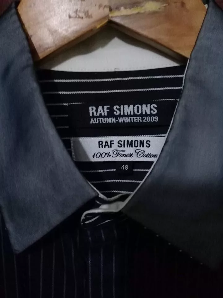 Raf Simons Shirts Button Ups raf simons Blue