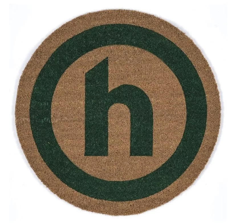 HIDDEN Miscellaneous 2022 HIDDEN.PPF H LOGO DOORMAT Multi Vintage