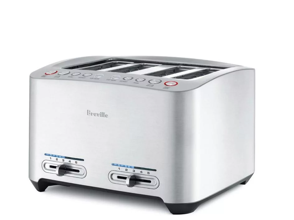 Die-Cast Smart Toaster 4 Slice