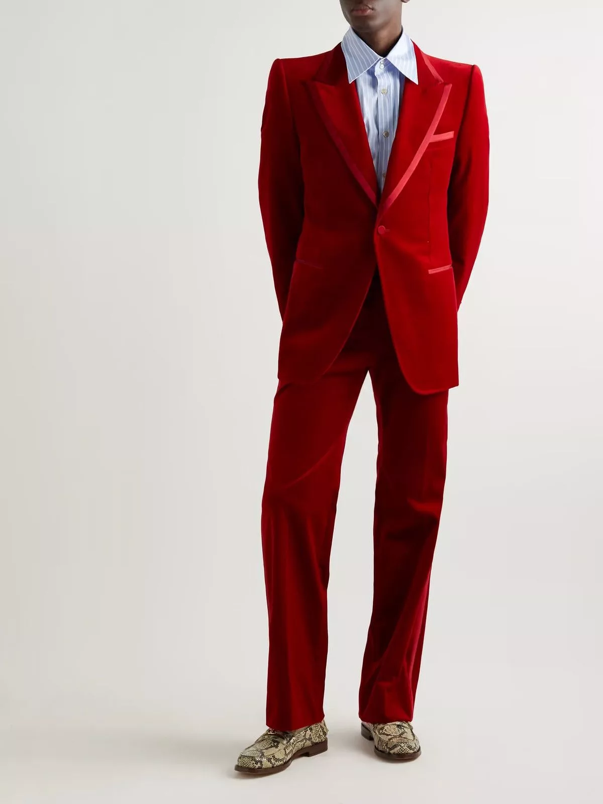Gucci Blazers Gucci Red Velvet Blazer
