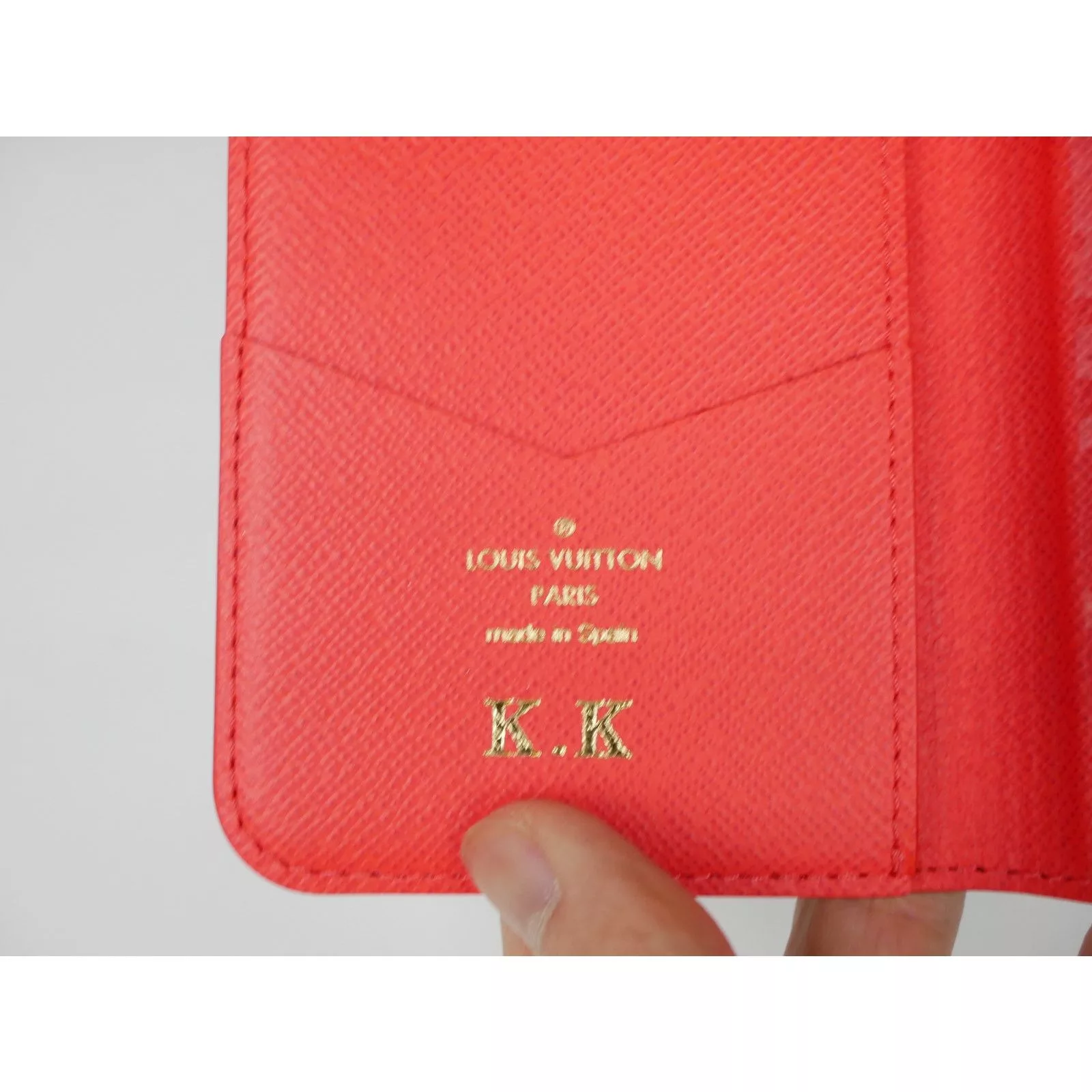 Louis Vuitton Miscellaneous Louis Vuitton Monogram Folio Iphone ​​Case Brown