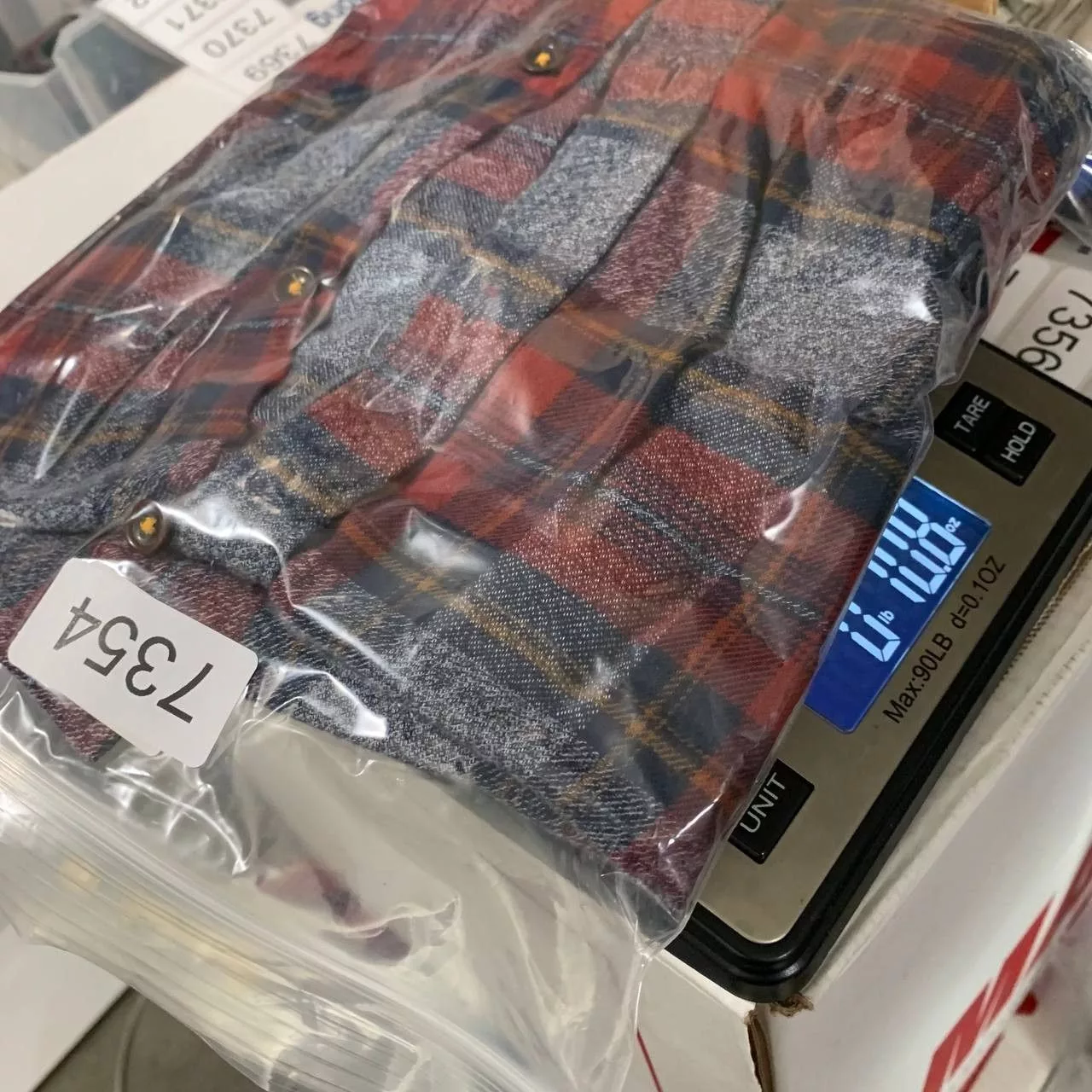 Other Shirts Button Ups Other Denim & Flower Medium Plaid Long Sleeve Button Down Shirt Multi