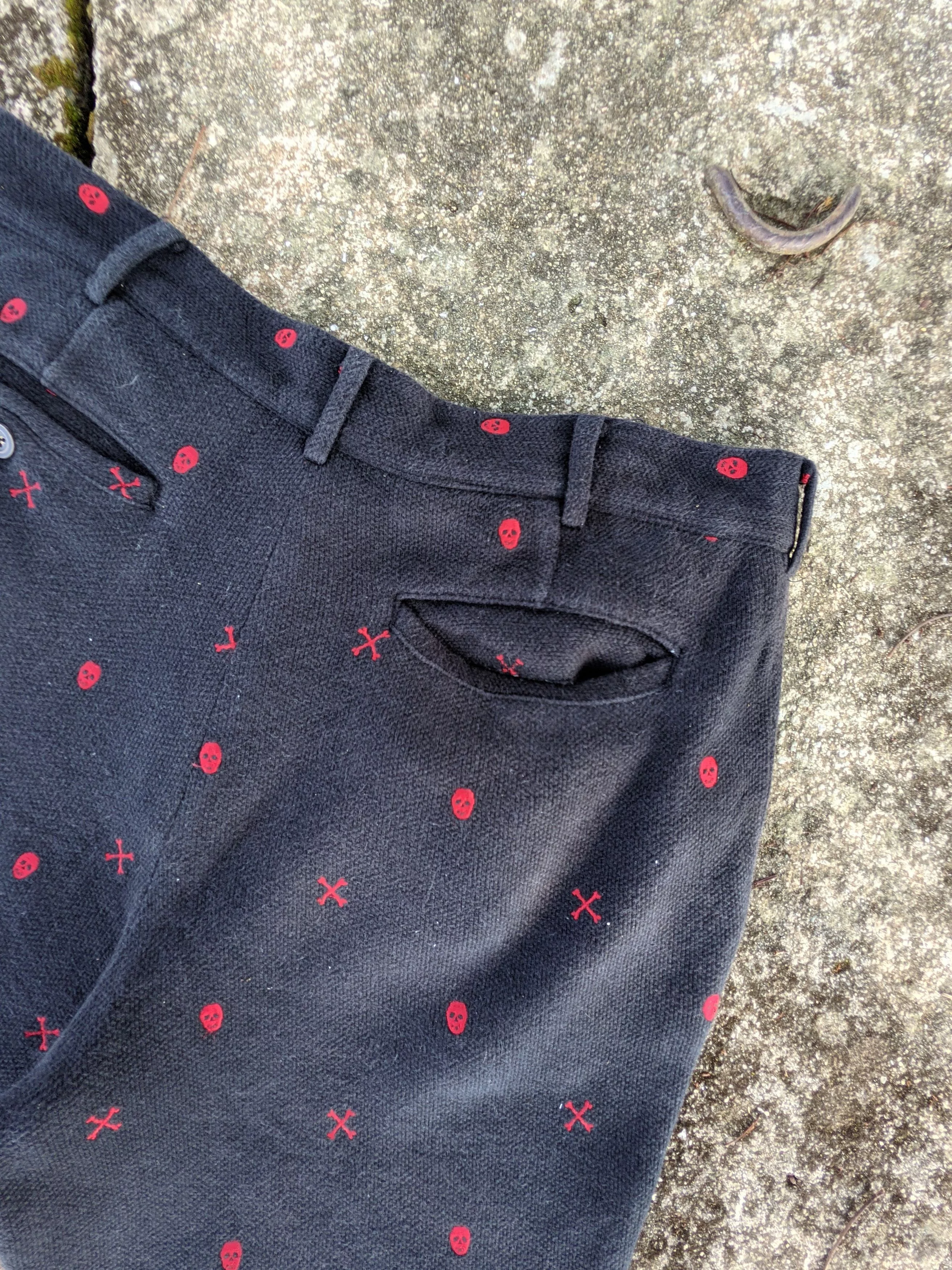 PPFM Shorts ⚡️Steals⚡️ PPFM Woven skulls shorts Blue