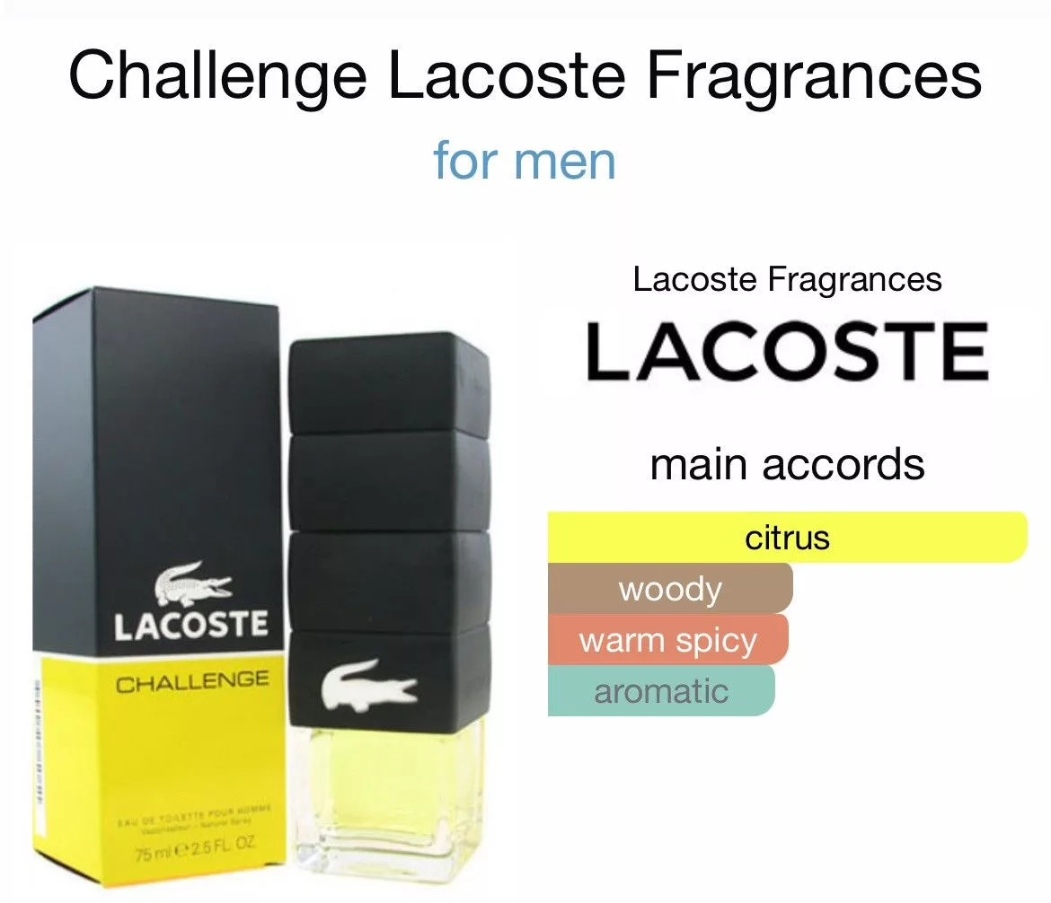 Lacoste Miscellaneous Lacoste 'Challenge' EDT Men's Fragrance Multi