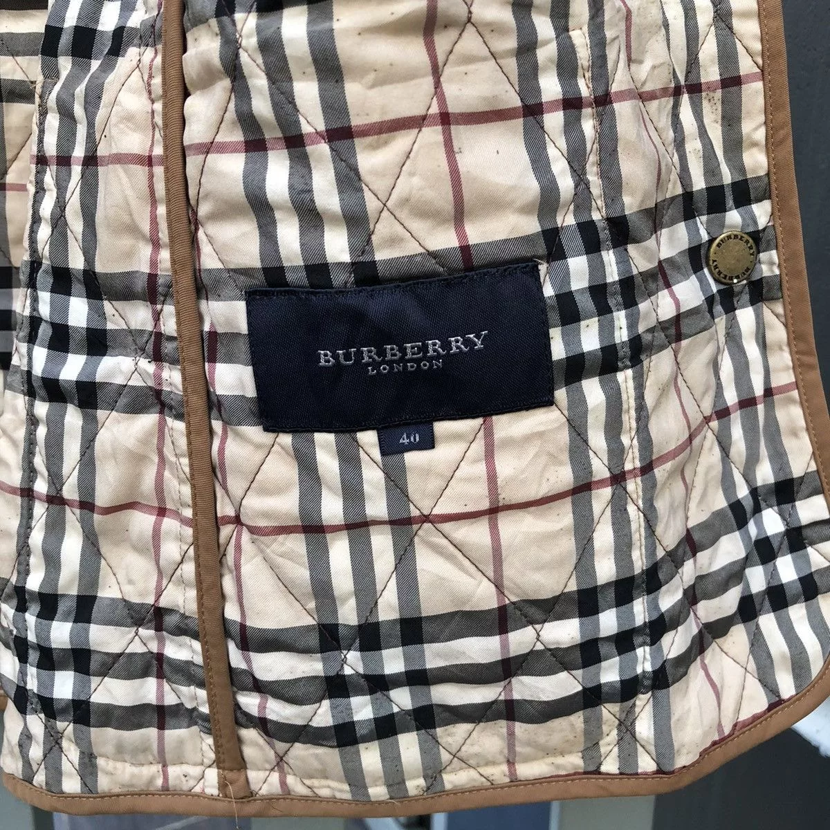 Burberry Jackets Burberry check coach jacket Brown Vintage