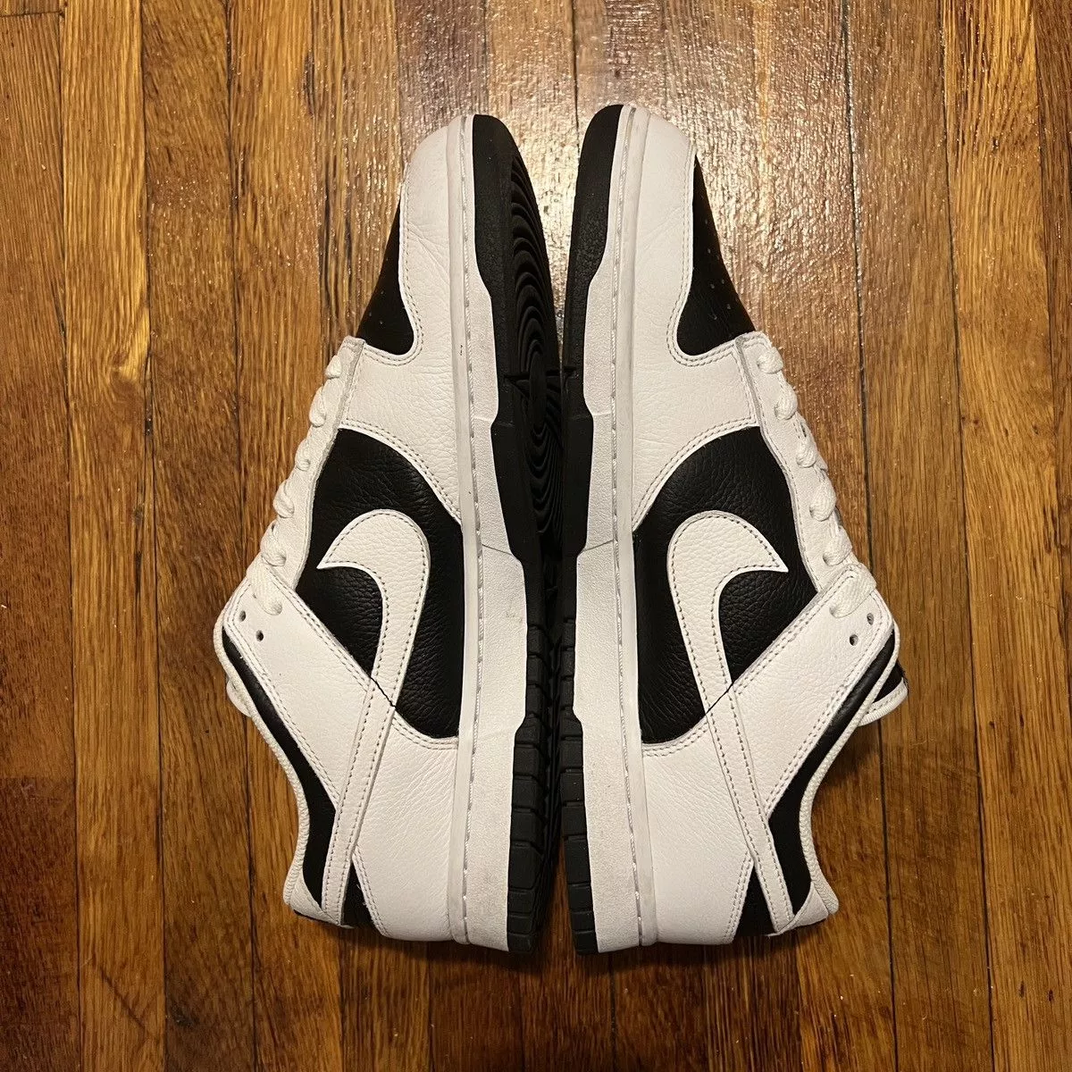 Nike Low Top Sneakers Nike Dunk Black White Size 11
