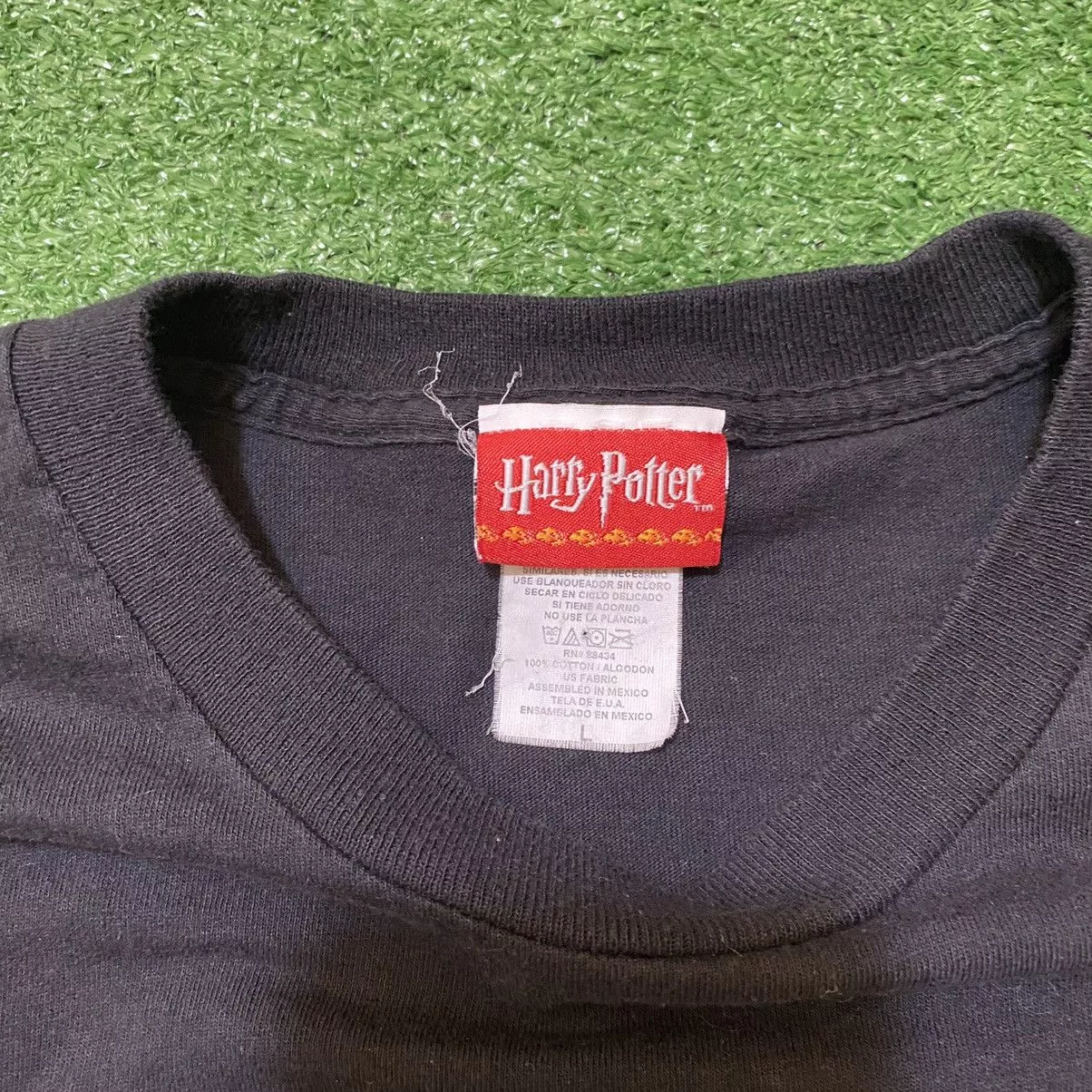 Vintage Short Sleeve T Shirts Vintage Harry Potter Tee Black