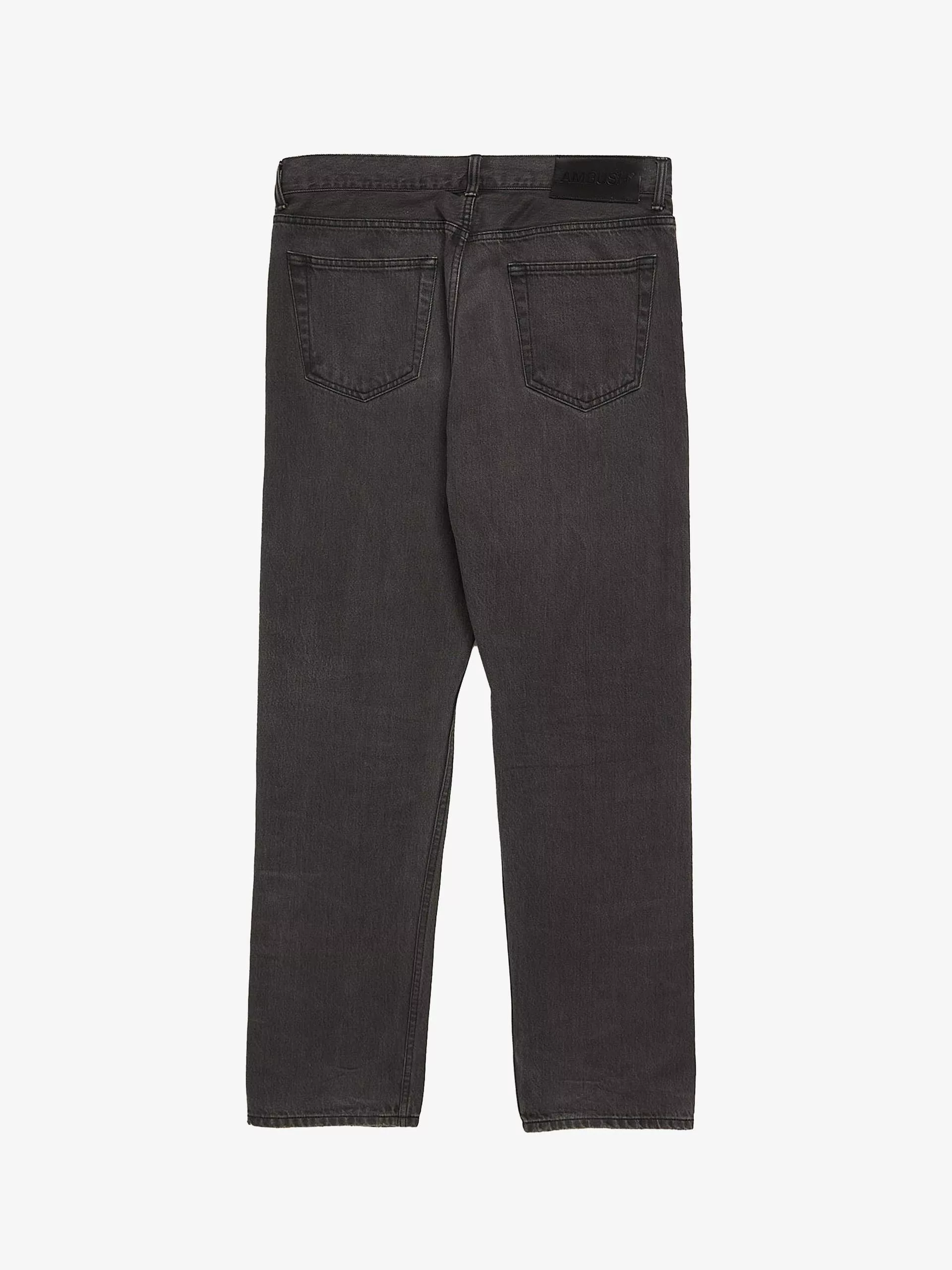 Ambush Design Denim Ambush Design Gray Washed Cotton Jeans