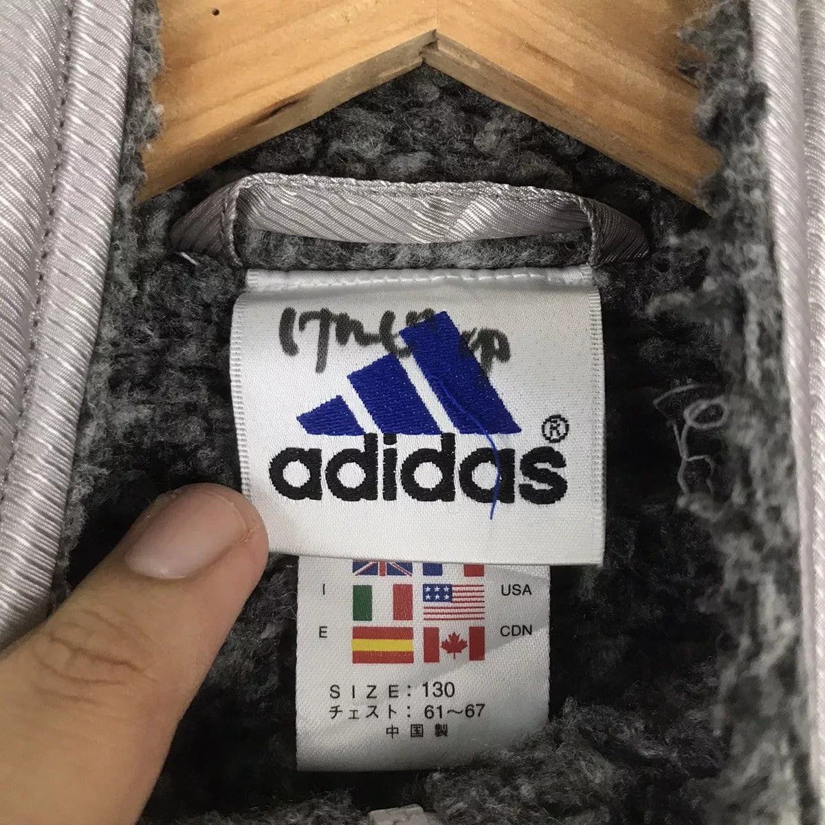 Adidas Light Jackets Vintage Adidas Zipper Button Up Medium Size Grey Jacket Gray Sportswear