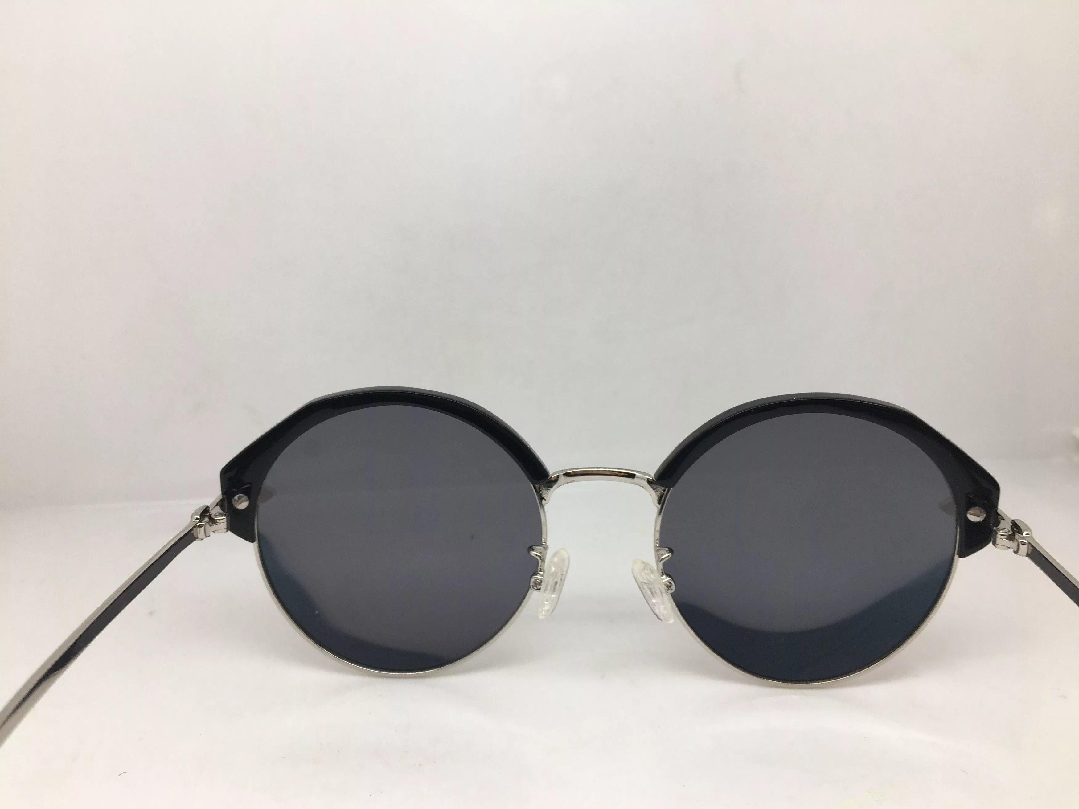 Other Sunglasses Other Black Silver Round Sunglasses Frame