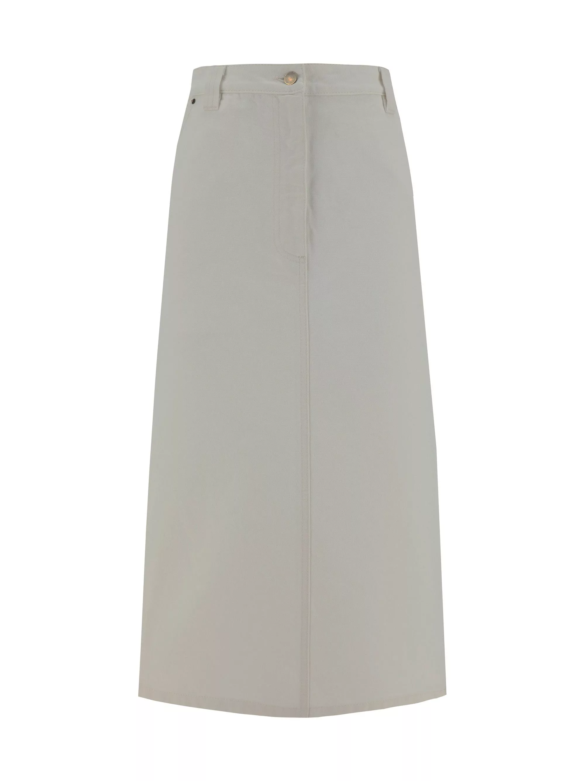 Prada Midi Skirts Prada Denim Skirt White
