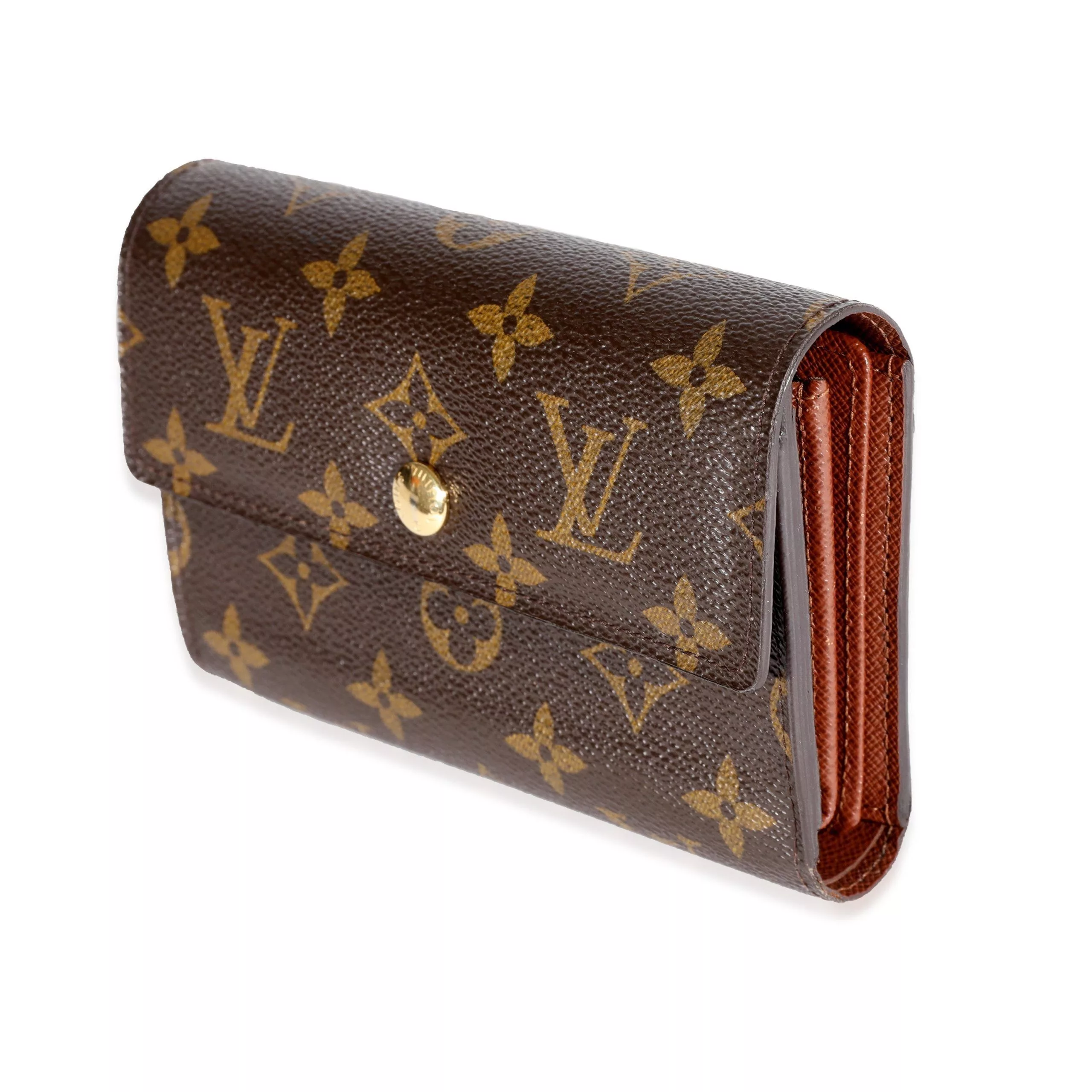Louis Vuitton Rings Louis Vuitton Monogram Canvas Alexandra Wallet Brown