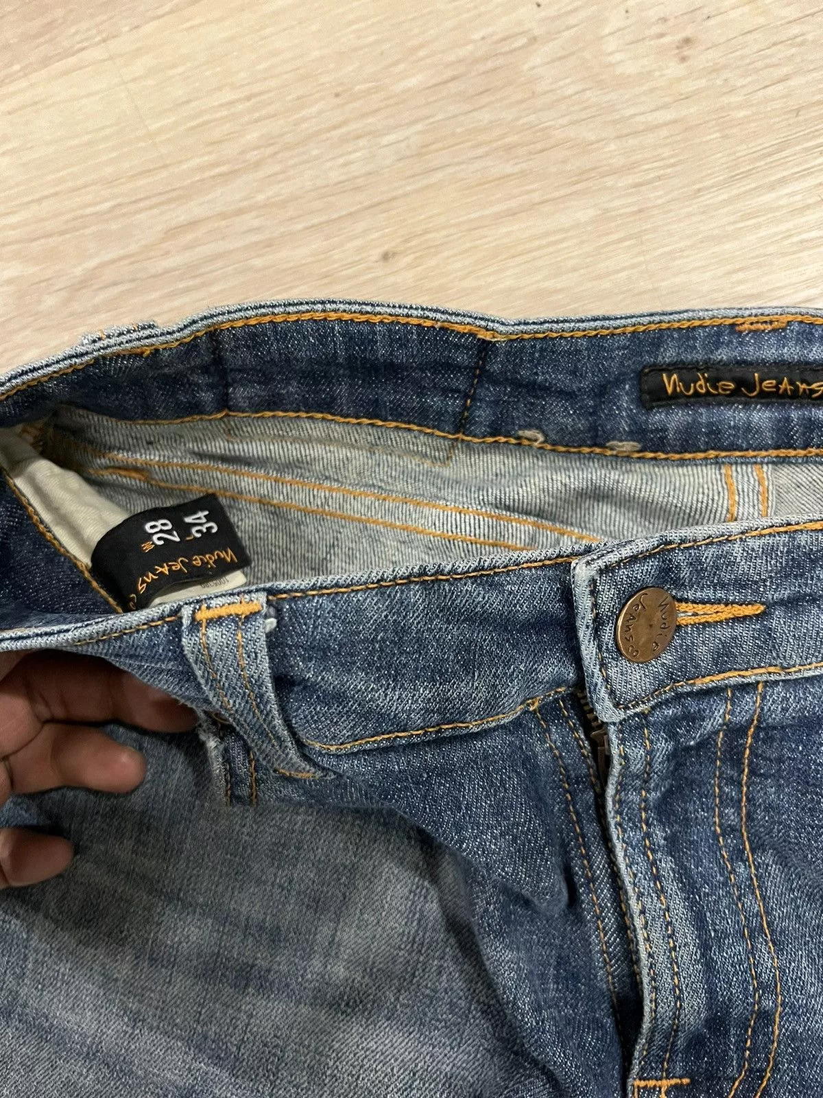 Nudie Jeans Denim Custom nudie jeans Blue