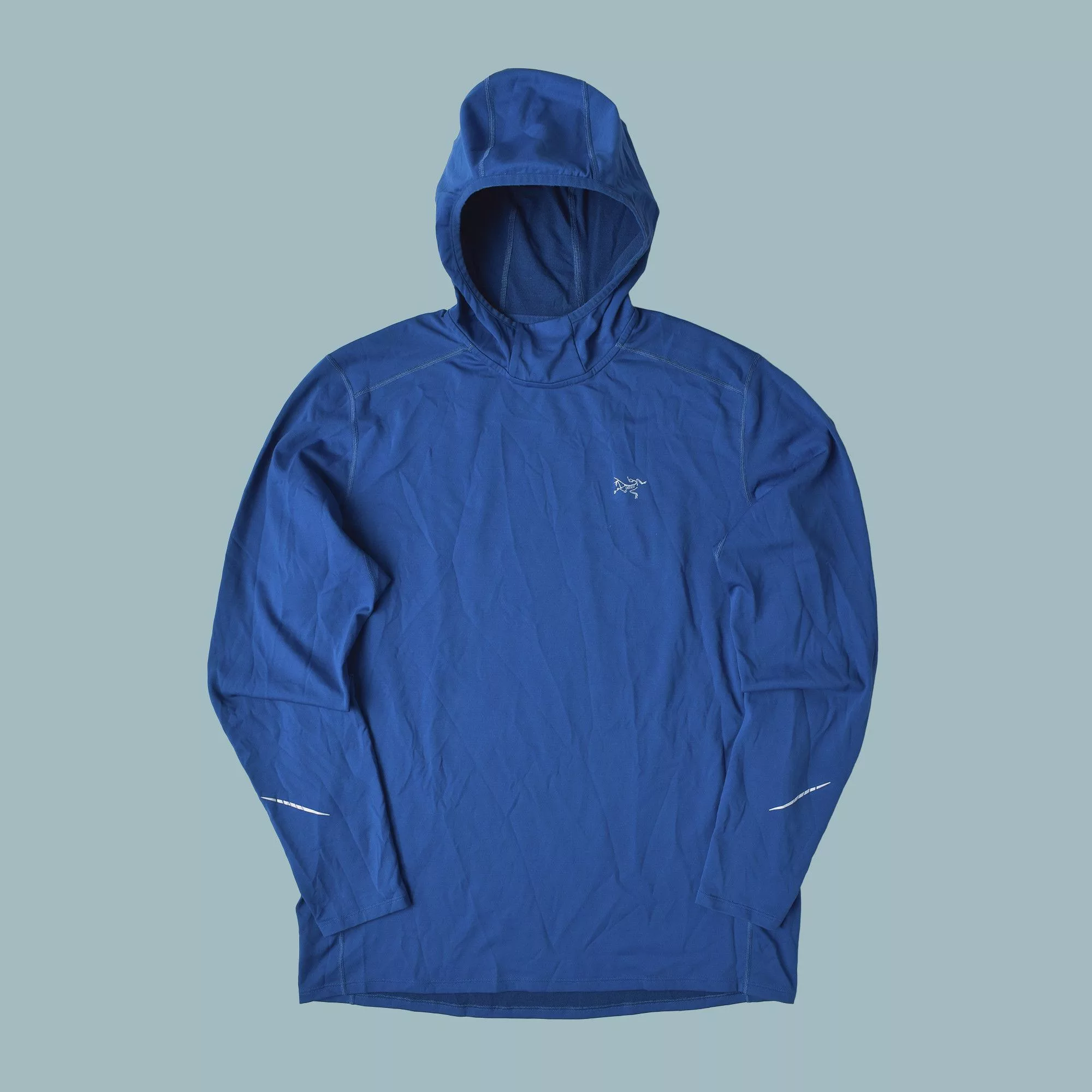 Arc'teryx Light Jackets ARC'TERYX MENS BLUE LIGHT HOODIE