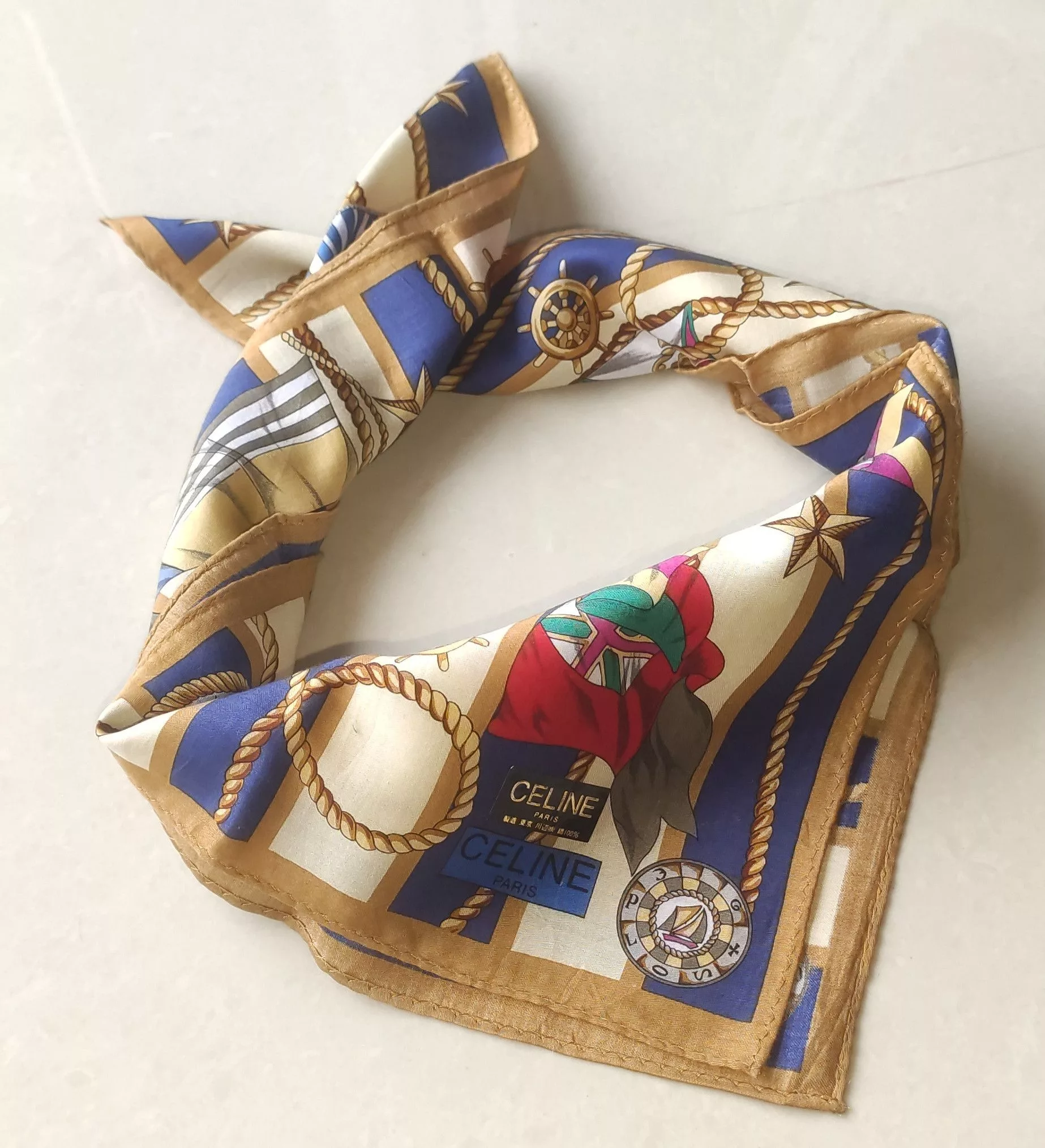 Celine Miscellaneous Beautiful Celine Handkerchief Multi