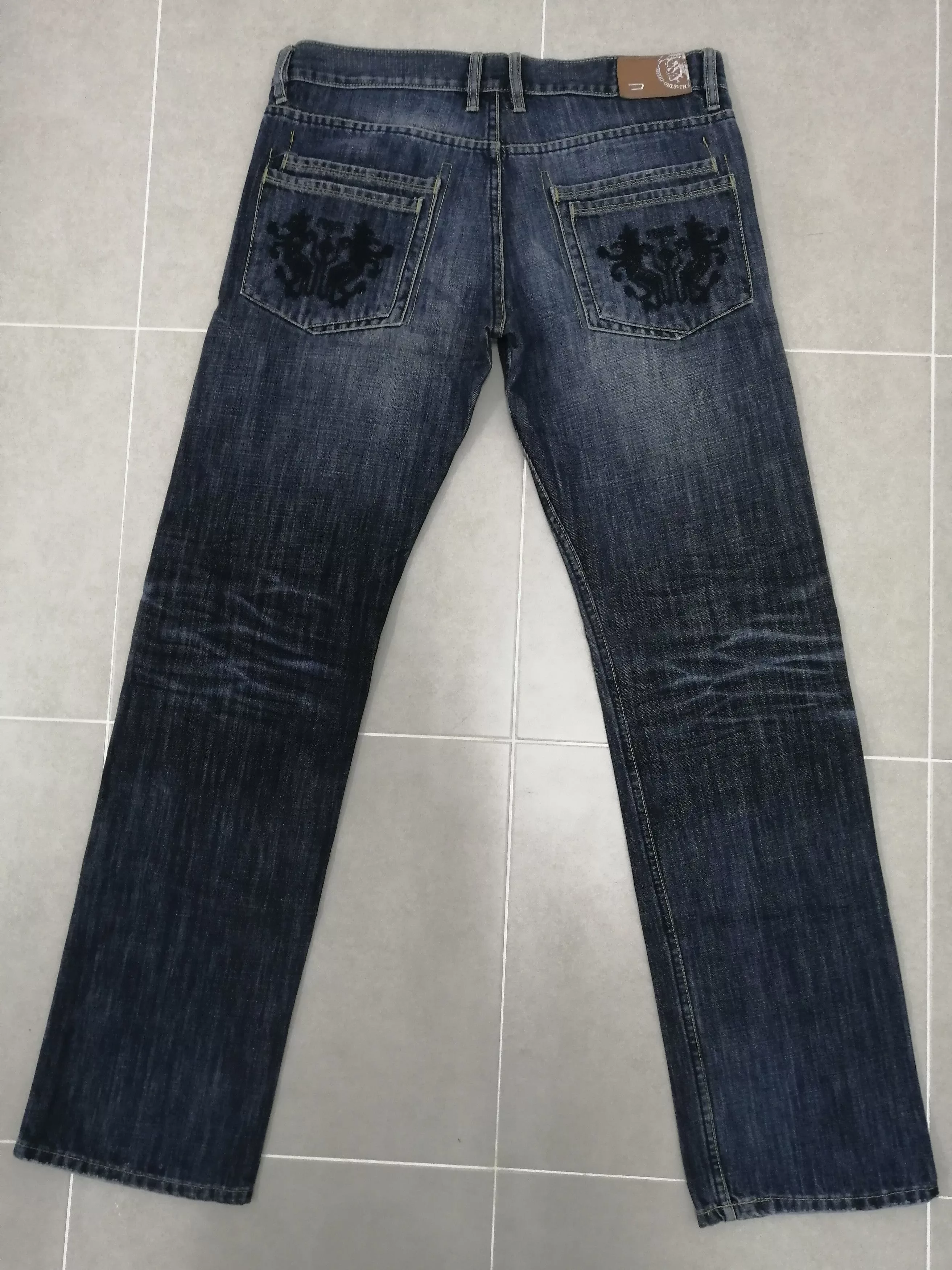 Diesel Denim Diesel Straight Cut Jeans Multi Vintage