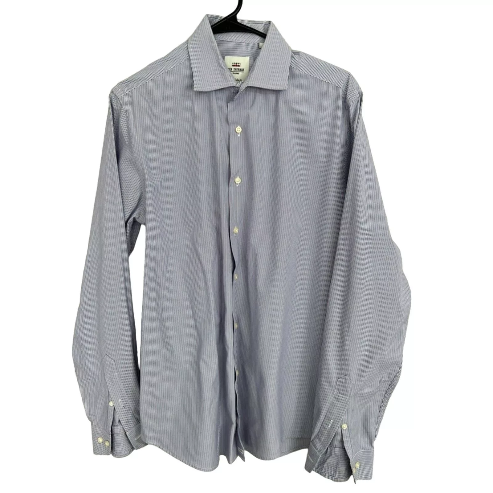 Ben Sherman Shirts Button Ups Ben Sherman Tailored Tailored Slim Fit Shirt Mens 15.5 34/35 Purple