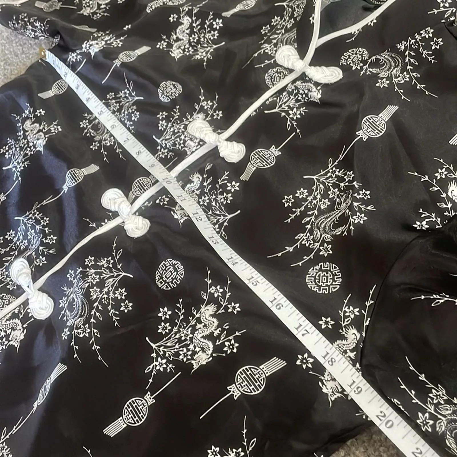Other Long Sleeve T Shirts Other 100% Satin Button Down Black