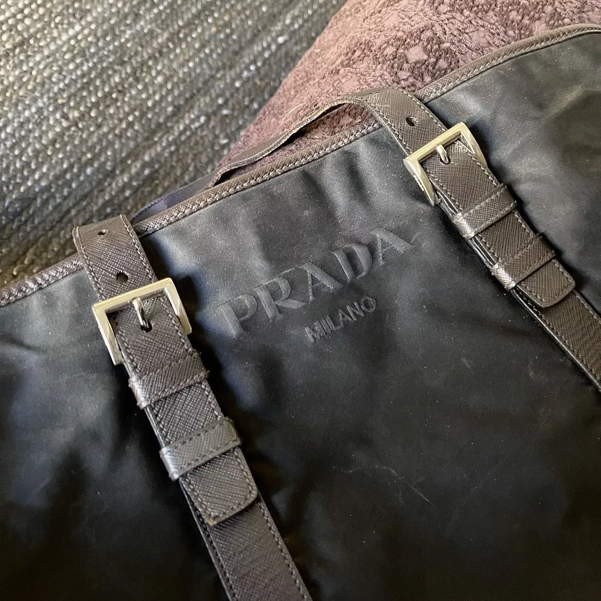 Prada Tote Bags Prada Black