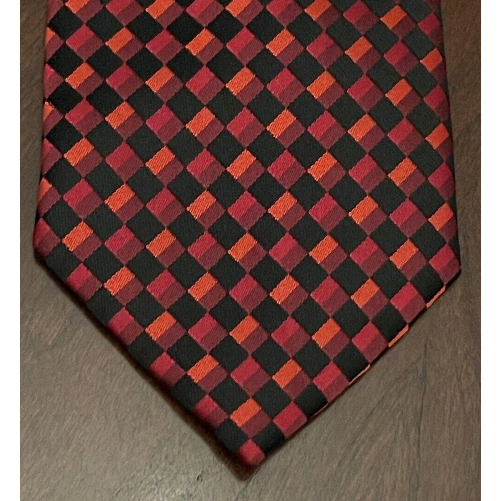 Alfani Ties Pocketsquares Alfani 100% Polyester Men’s Neck Tie Made In China Multi