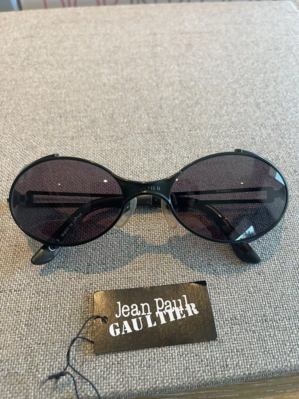 Vintage Jean Paul Gaultier Sunglasses Black