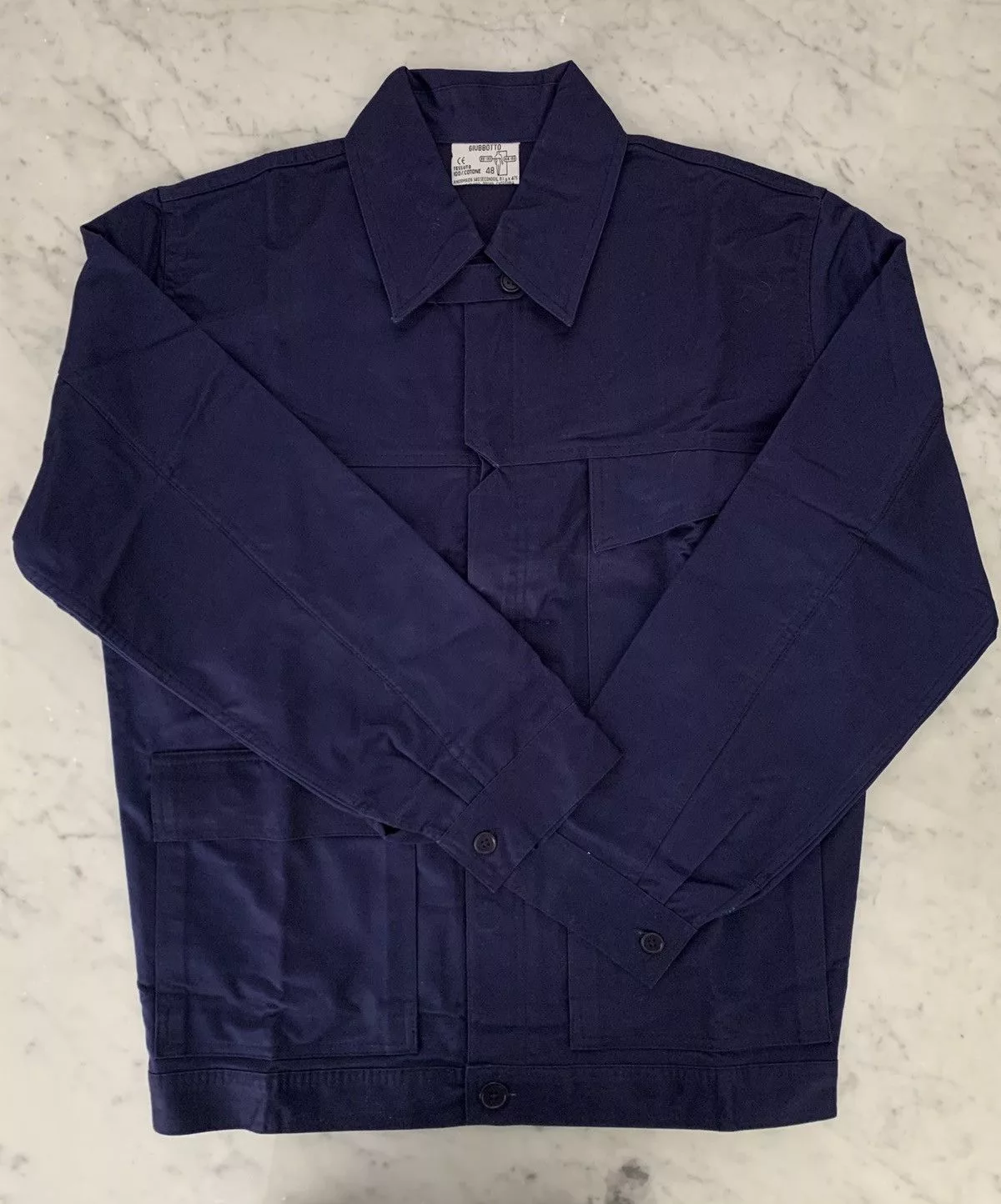 Italia Independent Heavy Coats Italia Independent Heavy Duty Cotton Jacket Blue