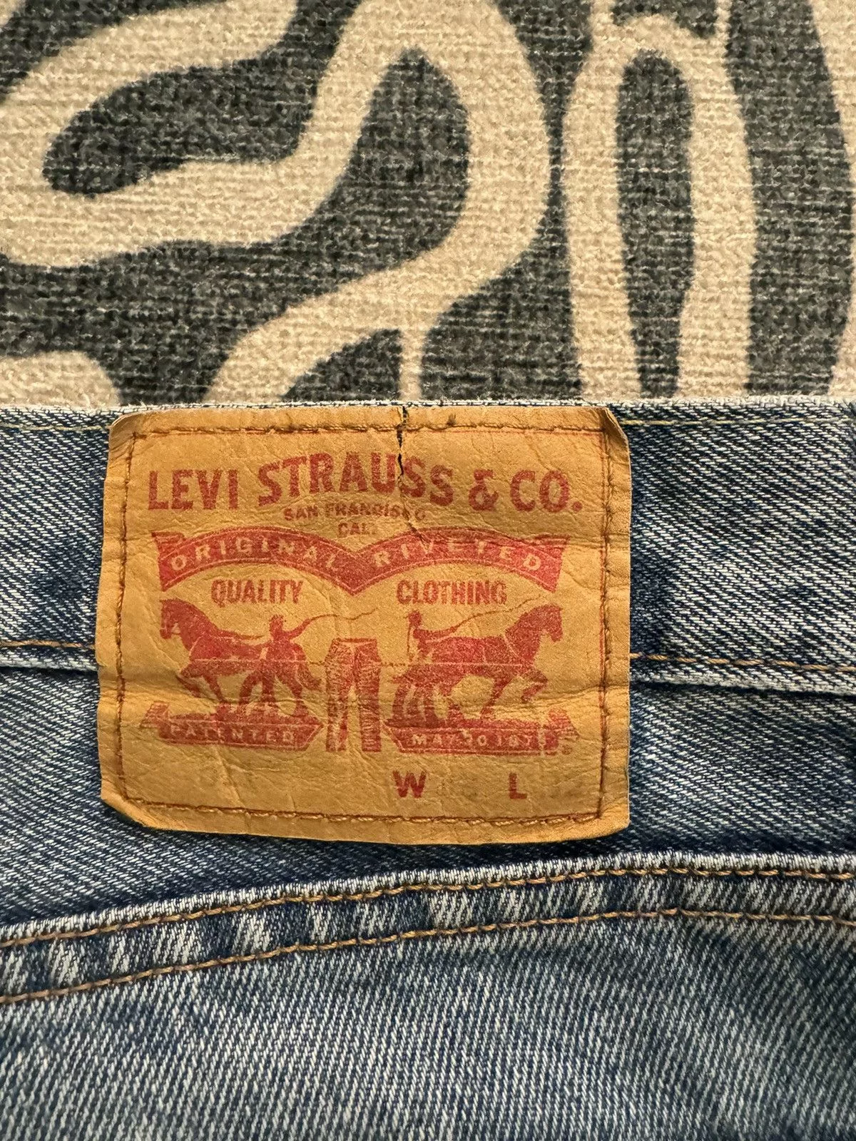 Levi's Denim Levi's Levi’s 511 Knee Rip Blue