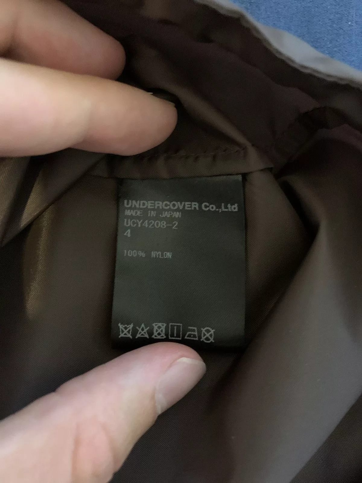 Undercover Light Jackets Grail!! Undercover x Cindy Sherman Transformable Jacket Brown