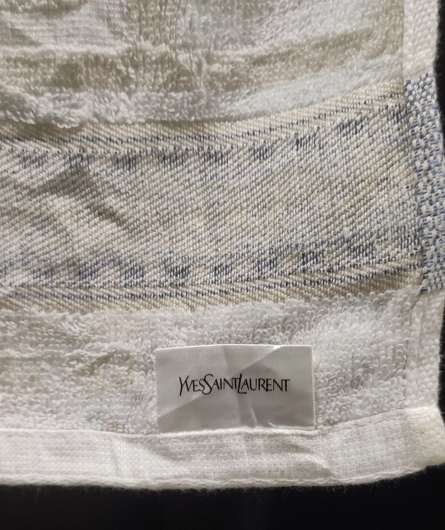Yves Saint Laurent Miscellaneous Yves Saint Laurent Face Towel White