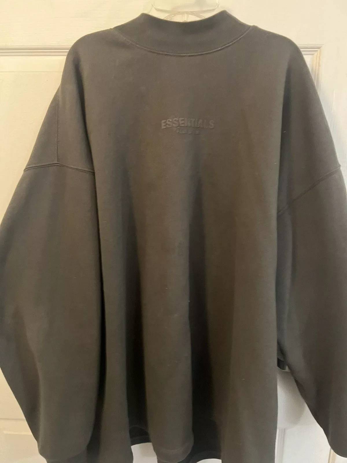 Essentials Sweatshirts Hoodies Essentials Turtleneck sweater Green