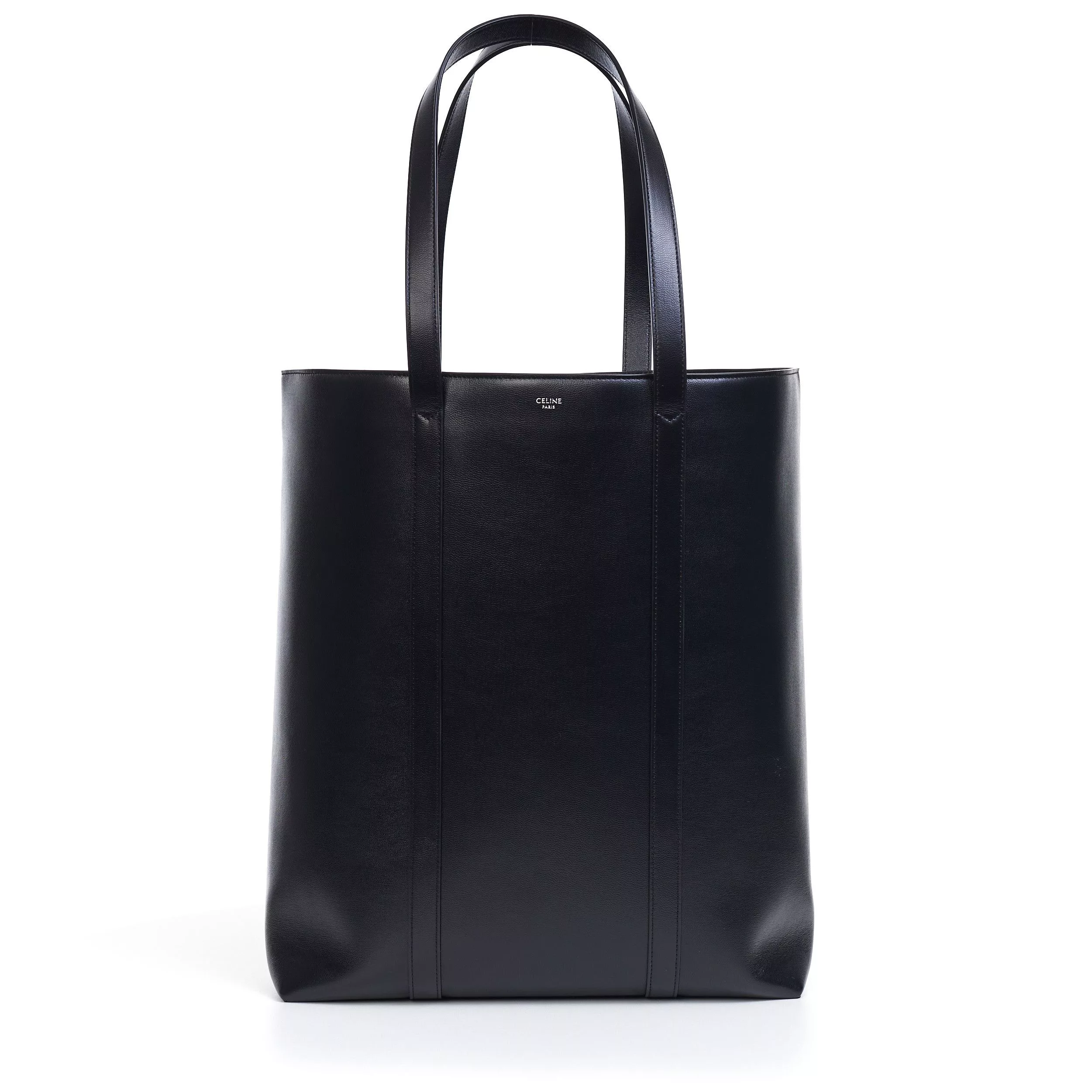 Celine Handle Bags Celine Museum Bag In Black Smooth Calfskin Luxury