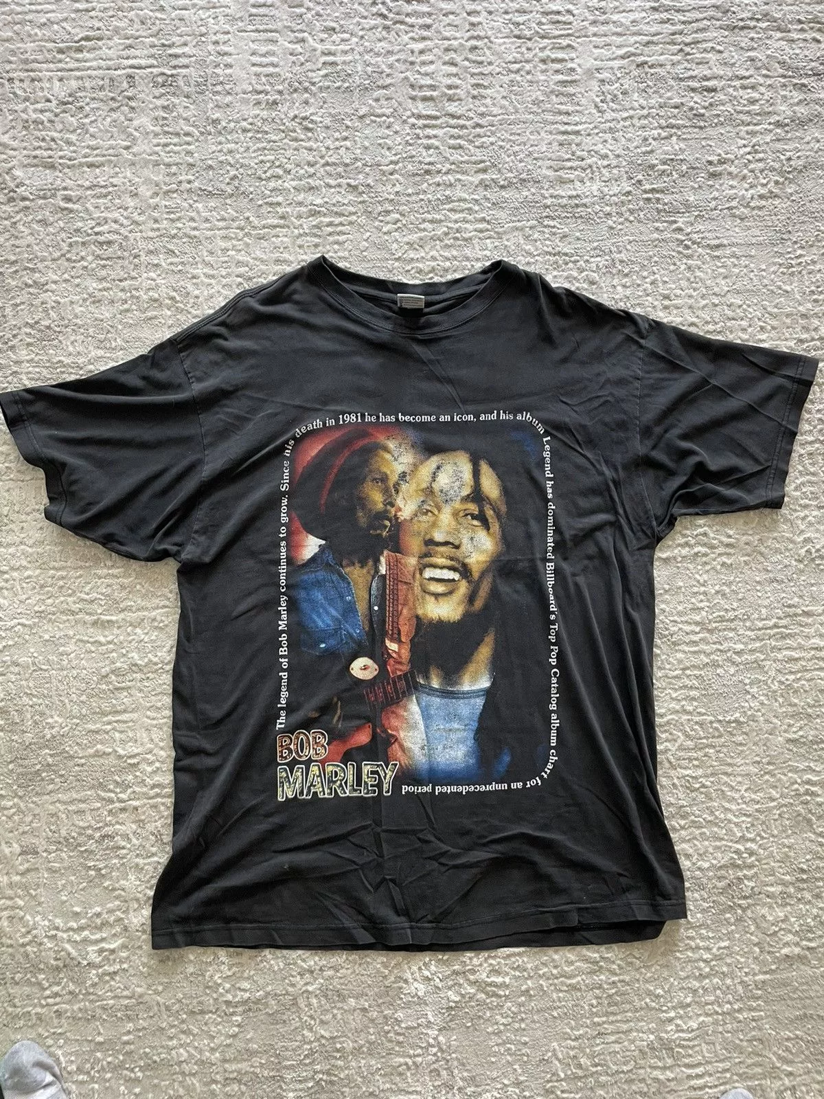 Vintage Short Sleeve T Shirts Vintage Band Tee Black