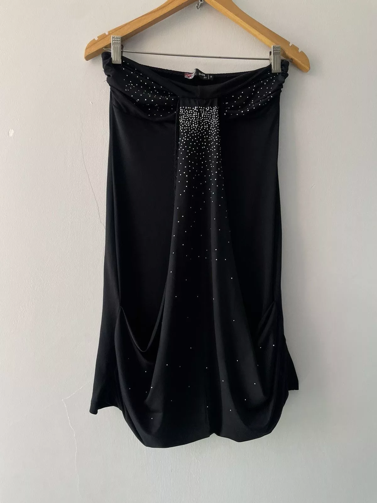 Vintage Mini Dresses Vintage Y2k dress Black