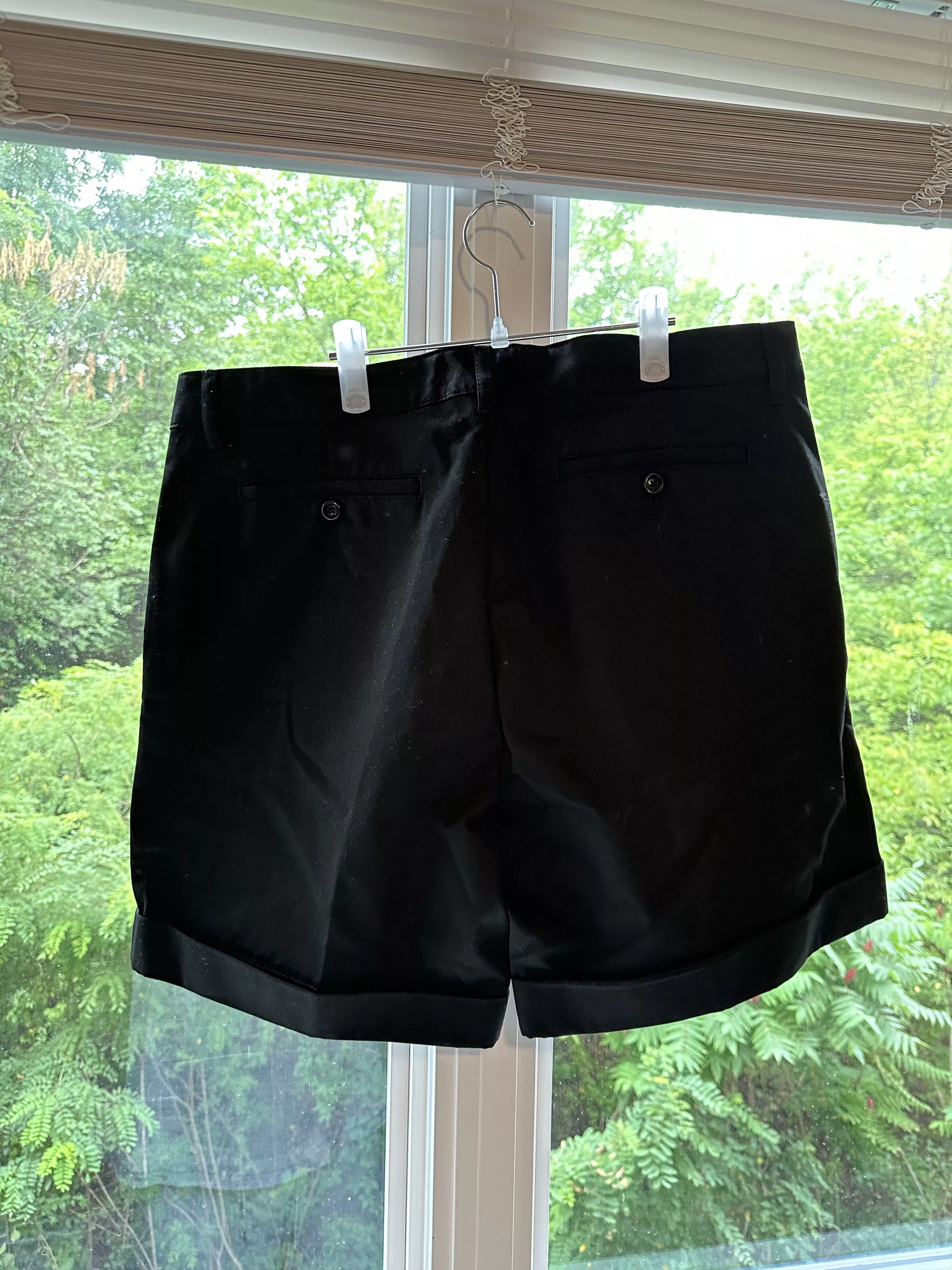 AMI Shorts Ami Paris Black Shorts