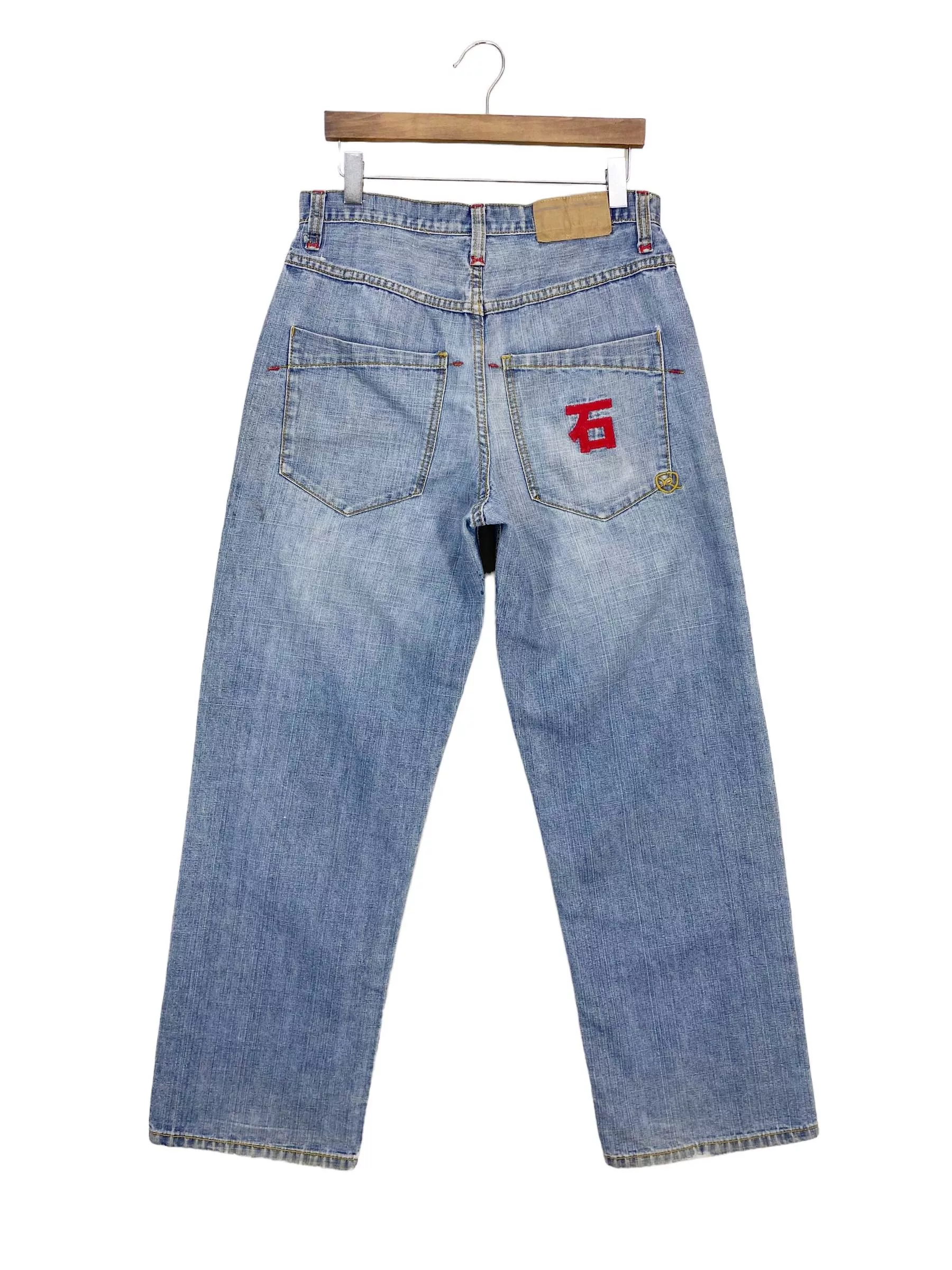Rocawear Denim Rocawear Baggy Jeans Embroided Logo Hip Hop Jay-Z Jeans Blue