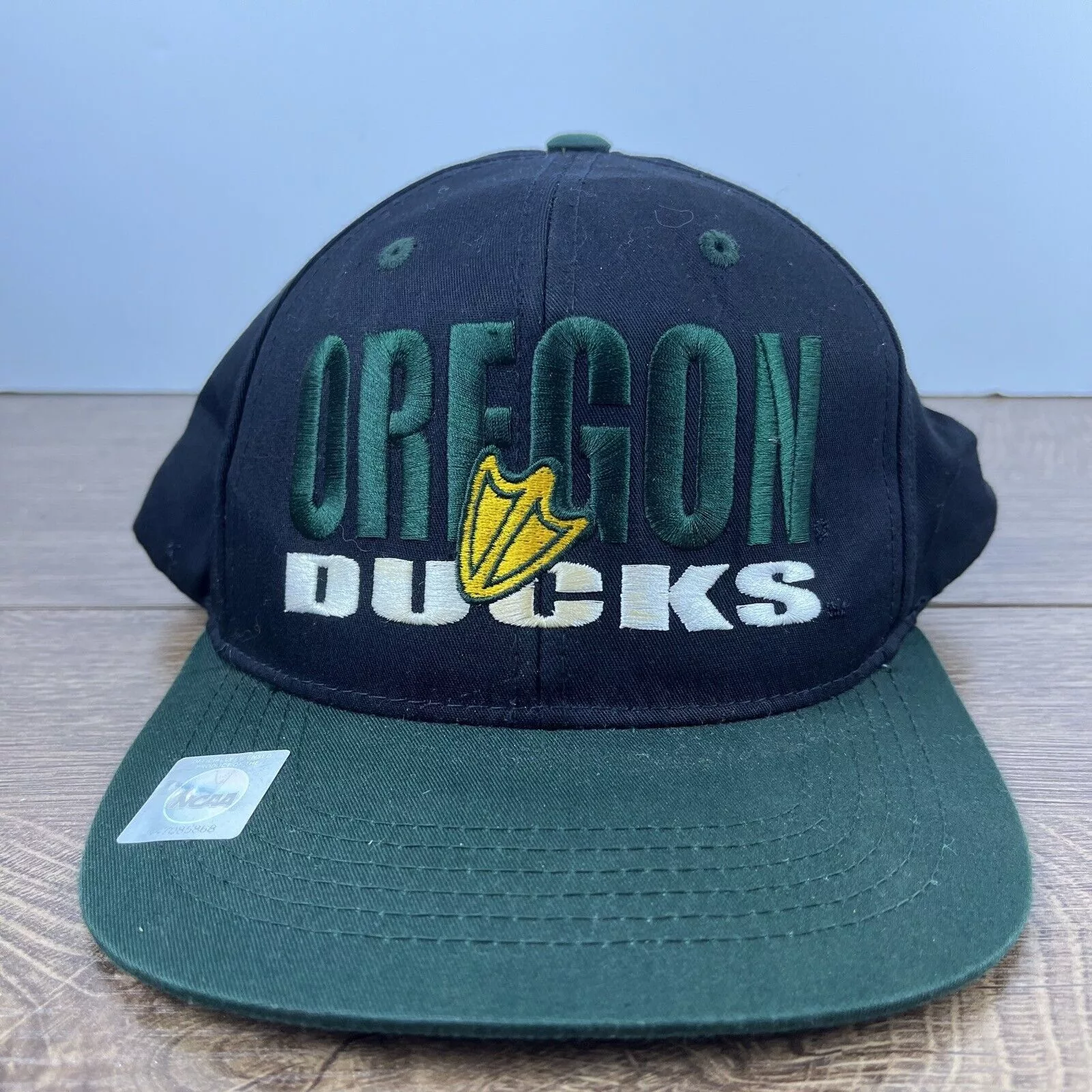 Other Hats Other Oregon Ducks Snapback Hat OU Black Hat Snapback Adjustable A