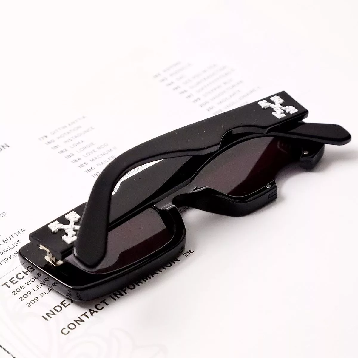 Off-White Sunglasses Off-White OFF WHITE CADY CUT SUNGLASSES Black