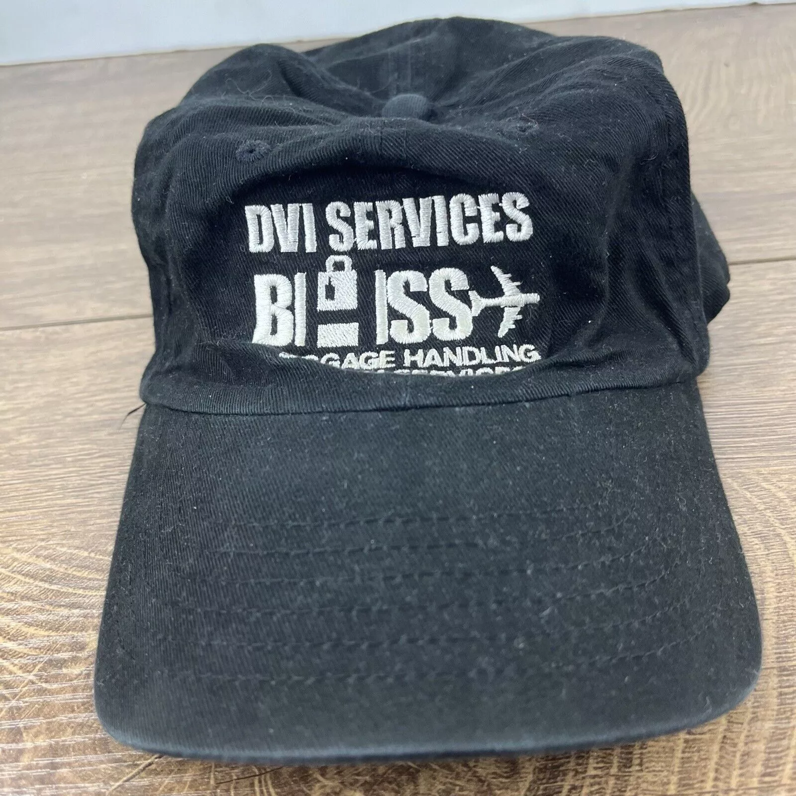 Other Hats Other DVI Services Hat BI ISS Black Hat Adjustable Baggage Handlin