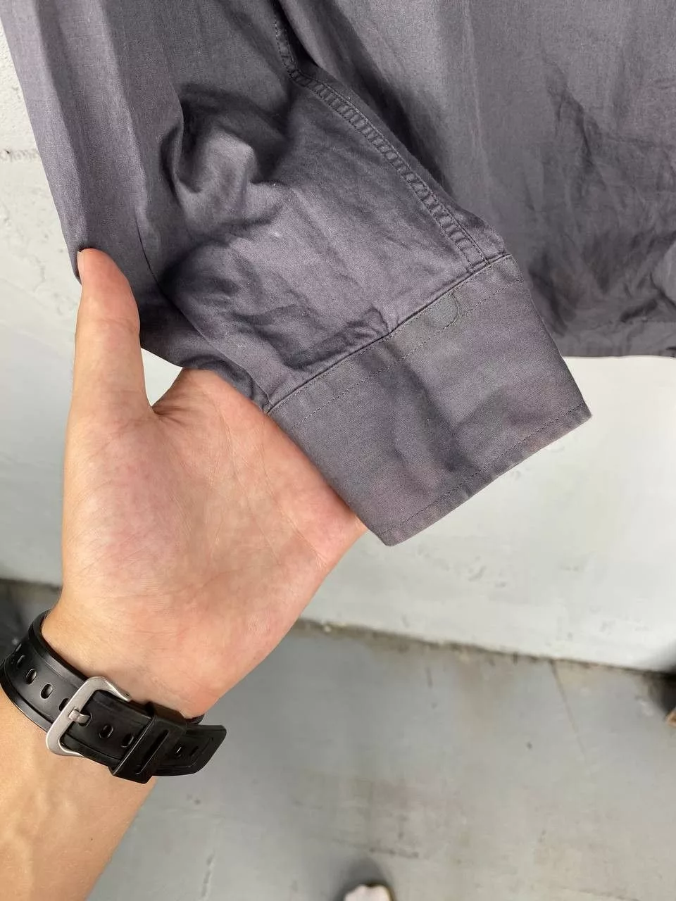 Dolce & Gabbana Shirts Button Ups Dolce & Gabbana Dolce Gabbana Basic Grey Button Ups Shirt Gray Luxury